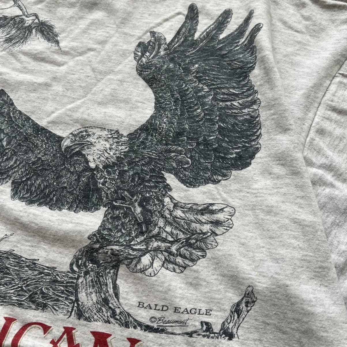 Vintage Vintage 💥 American Outback Eagle Single Stitch Tee T-Shirt Size US XL / EU 56 / 4 - 3 Thumbnail