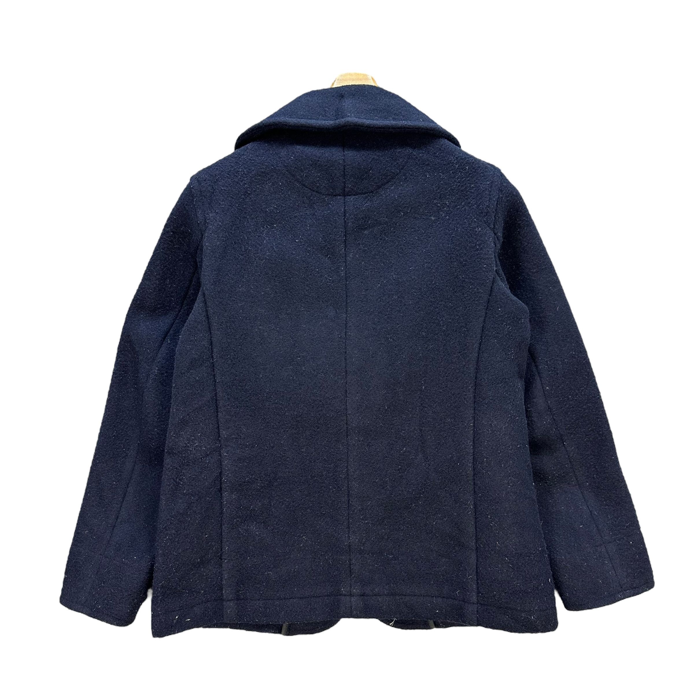 Danton DANTON Made in Japan Navy Blue Wool Coat Jacket #A39-0888 Size US S / EU 44-46 / 1 - 11 Thumbnail
