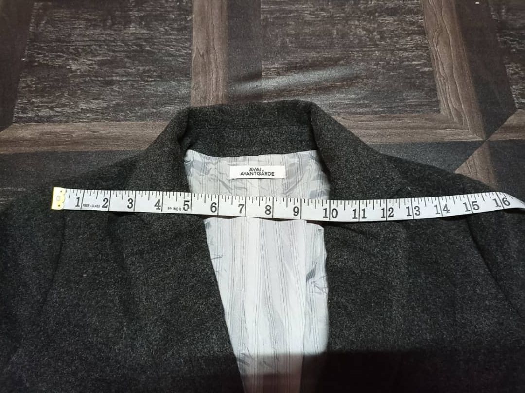 Japanese Brand × Vintage Avial AvantGarde Long Coat Size M / US 6-8 / IT 42-44 - 15 Thumbnail