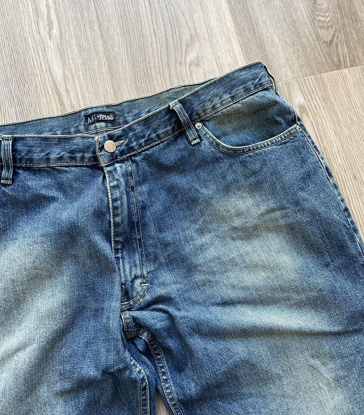 Armani × Vintage Vintage Armani Indigo Jeans Size US 44 / EU 60 - 11 Thumbnail