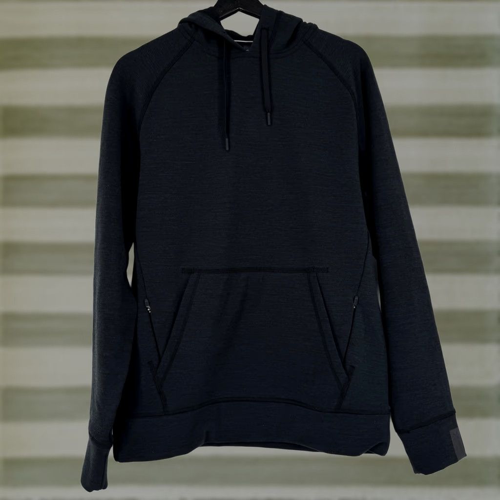 Ten Thousand Ten Thousand Merino Tech Hoodie Mens S Black TTKT017 Performance Sweatshirt Size US S / EU 44-46 / 1 - 1 Thumbnail