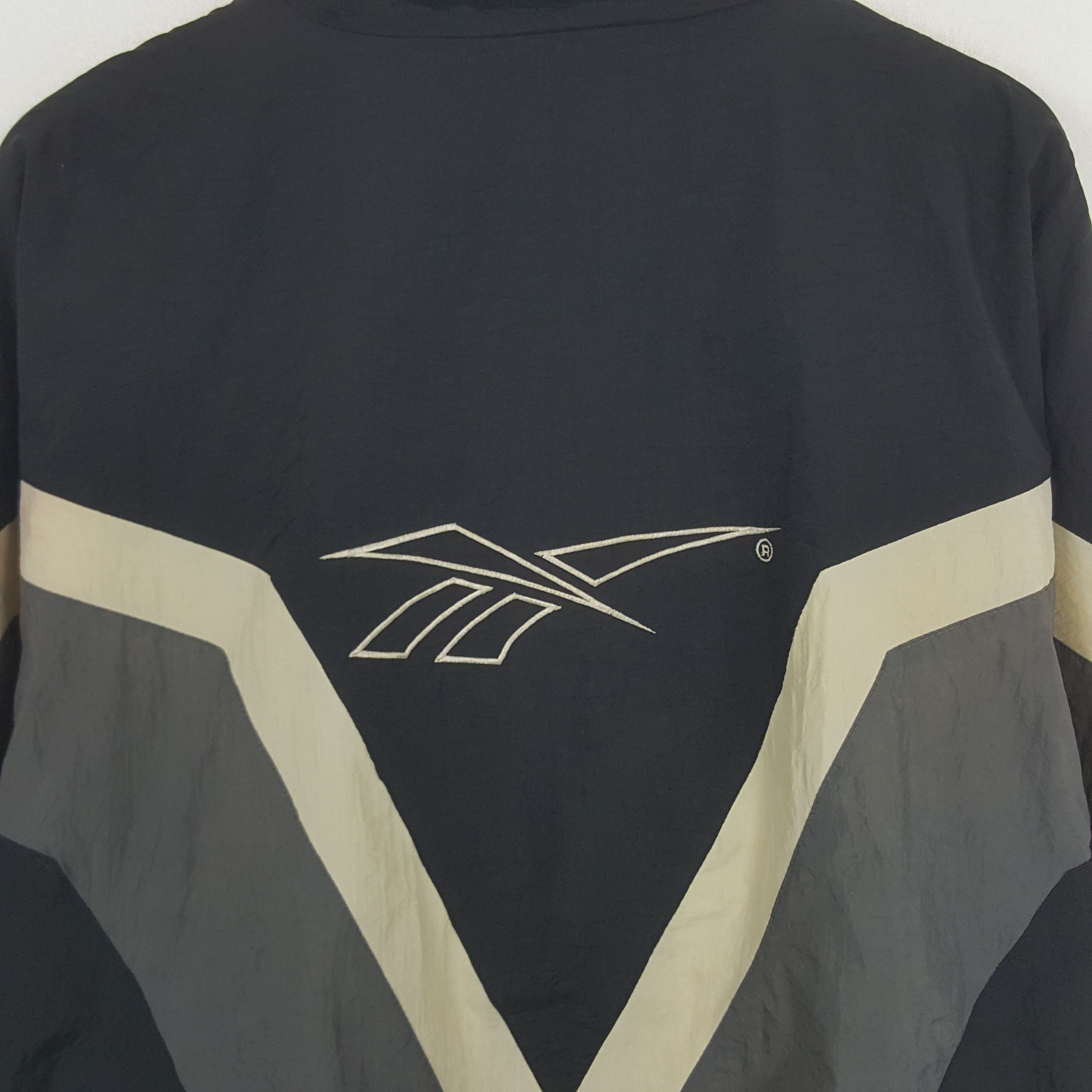 Reebok × Vintage Vintage Reebok Sport Windbreaker Zipper Jacket Size US XL / EU 56 / 4 - 2 Thumbnail