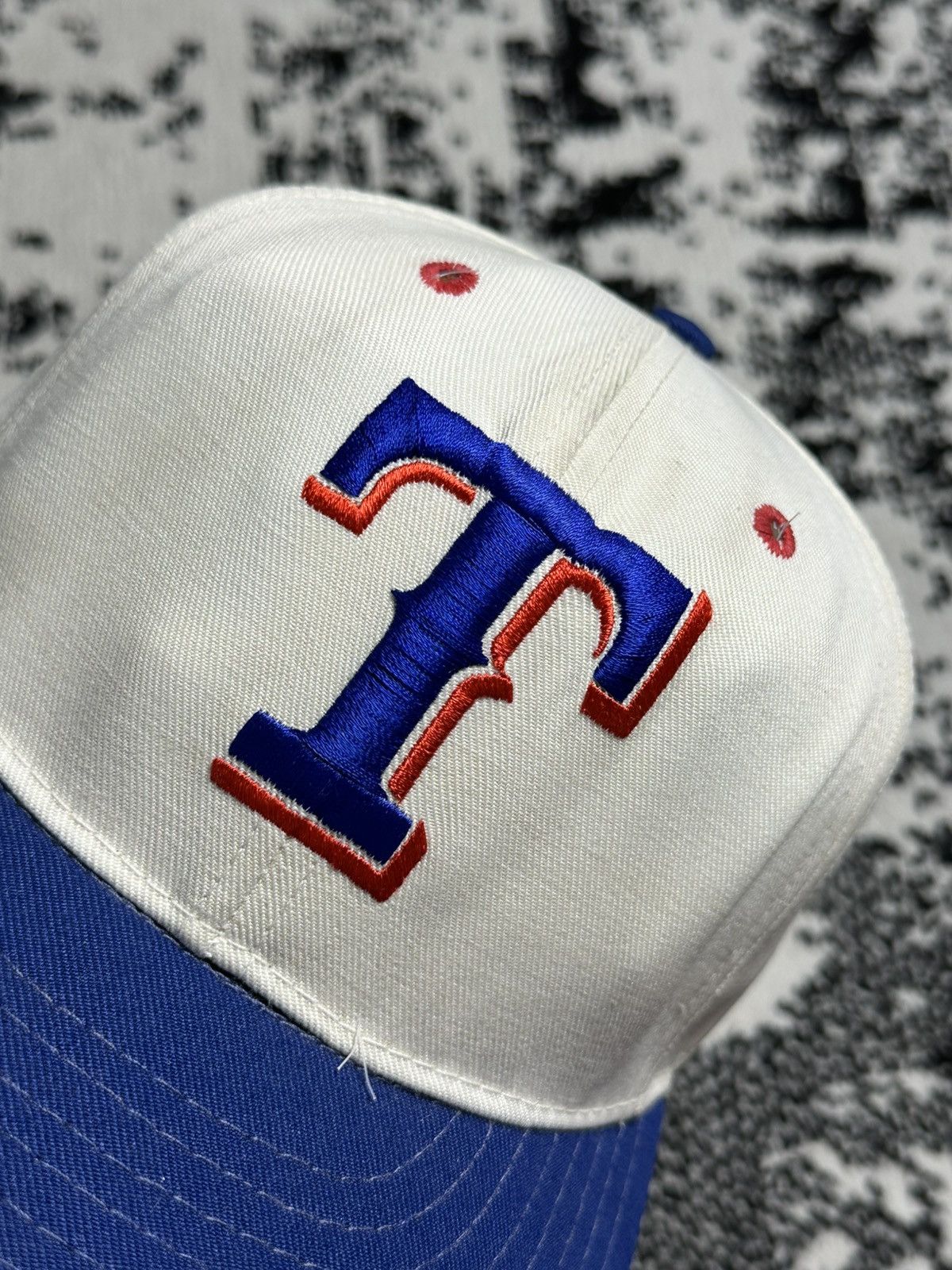 Vintage Texas Rangers MLB Anco Vintage Hat Size ONE SIZE - 2 Thumbnail