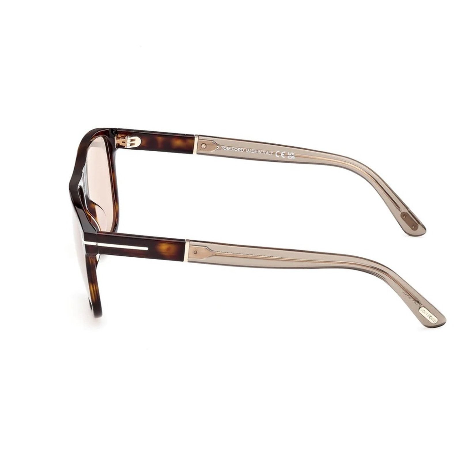 Tom Ford New! Tom Ford Frances FT1081 52E Brown Tortoise Sunglasses Size ONE SIZE - 7 Thumbnail