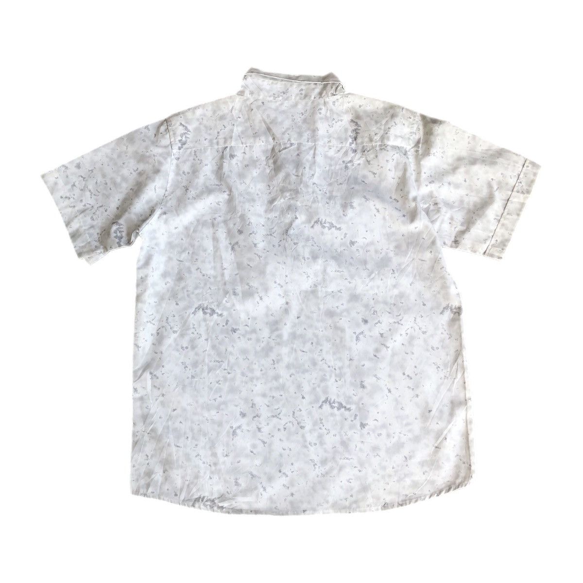 Japanese Brand Movebare Lace Up Tie Dye Shirt Size US M / EU 48-50 / 2 - 2 Thumbnail