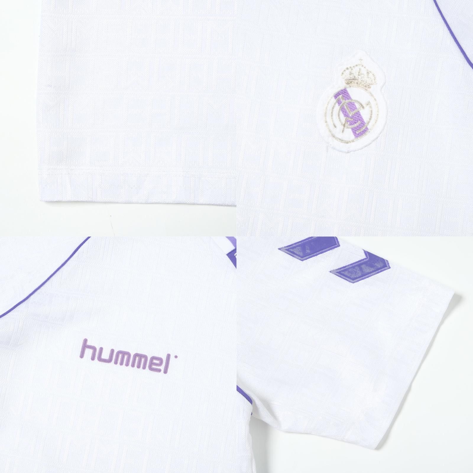 Hummel 1990/91 Real Madrid Home Shirt Hummel (S/M) Size US M / EU 48-50 / 2 - 5 Thumbnail