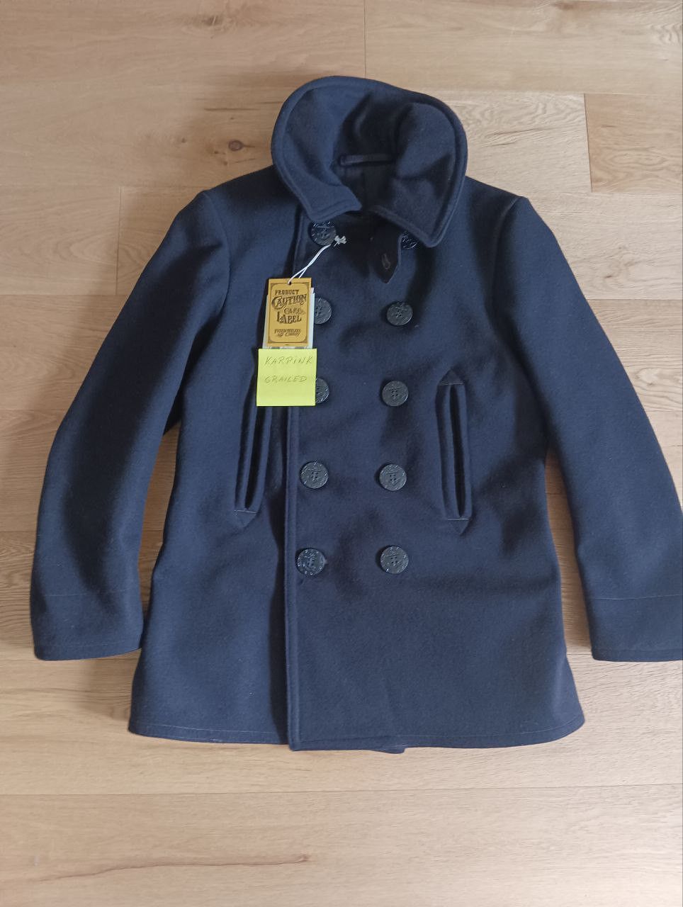 Freewheelers Freewheelers U.S.Navy Overcoat Pea Coat Size38 MINT W/TAGS Size US S / EU 44-46 / 1 - 1 Thumbnail