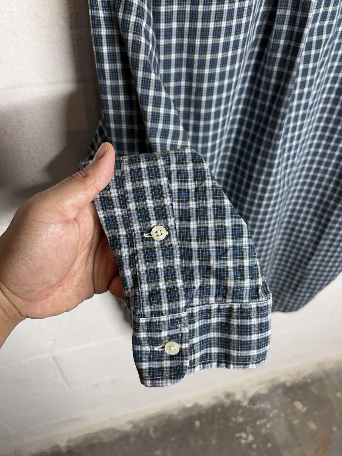 Polo Ralph Lauren Vintage 90’s Polo Ralph Lauren Plaid Button Down Shirt BLAKE Size US L / EU 52-54 / 3 - 7 Thumbnail