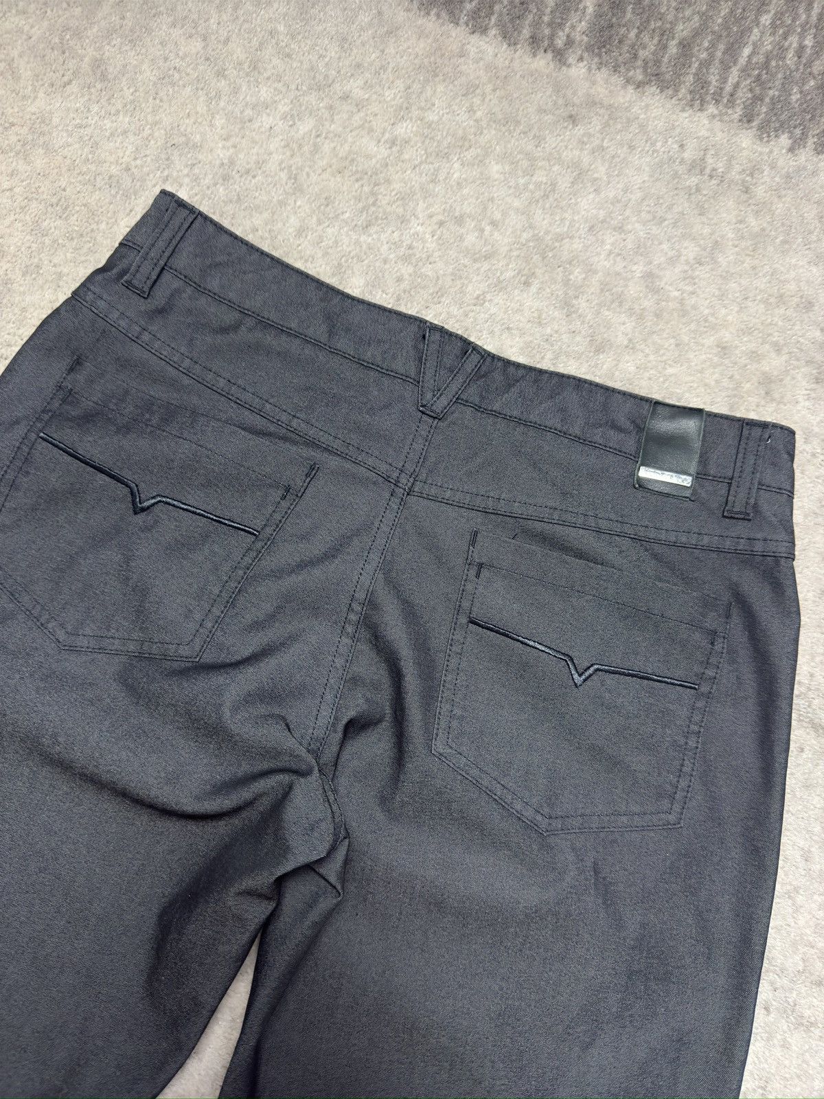 Versace straight pants Versace elegant stretchy Size 34" / US 12 / IT 48 - 6 Thumbnail