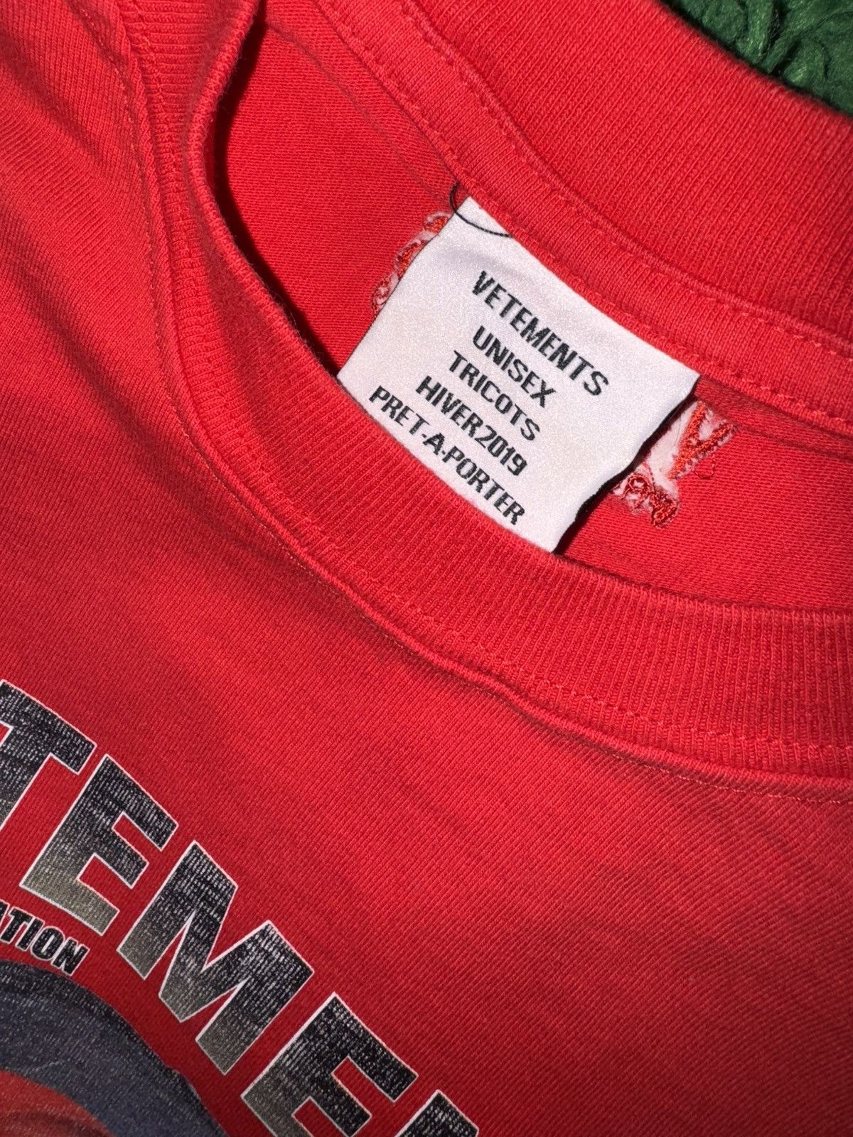 Vetements Vetements Red Lamborghini Race Car Tee Size US M / EU 48-50 / 2 - 4 Thumbnail