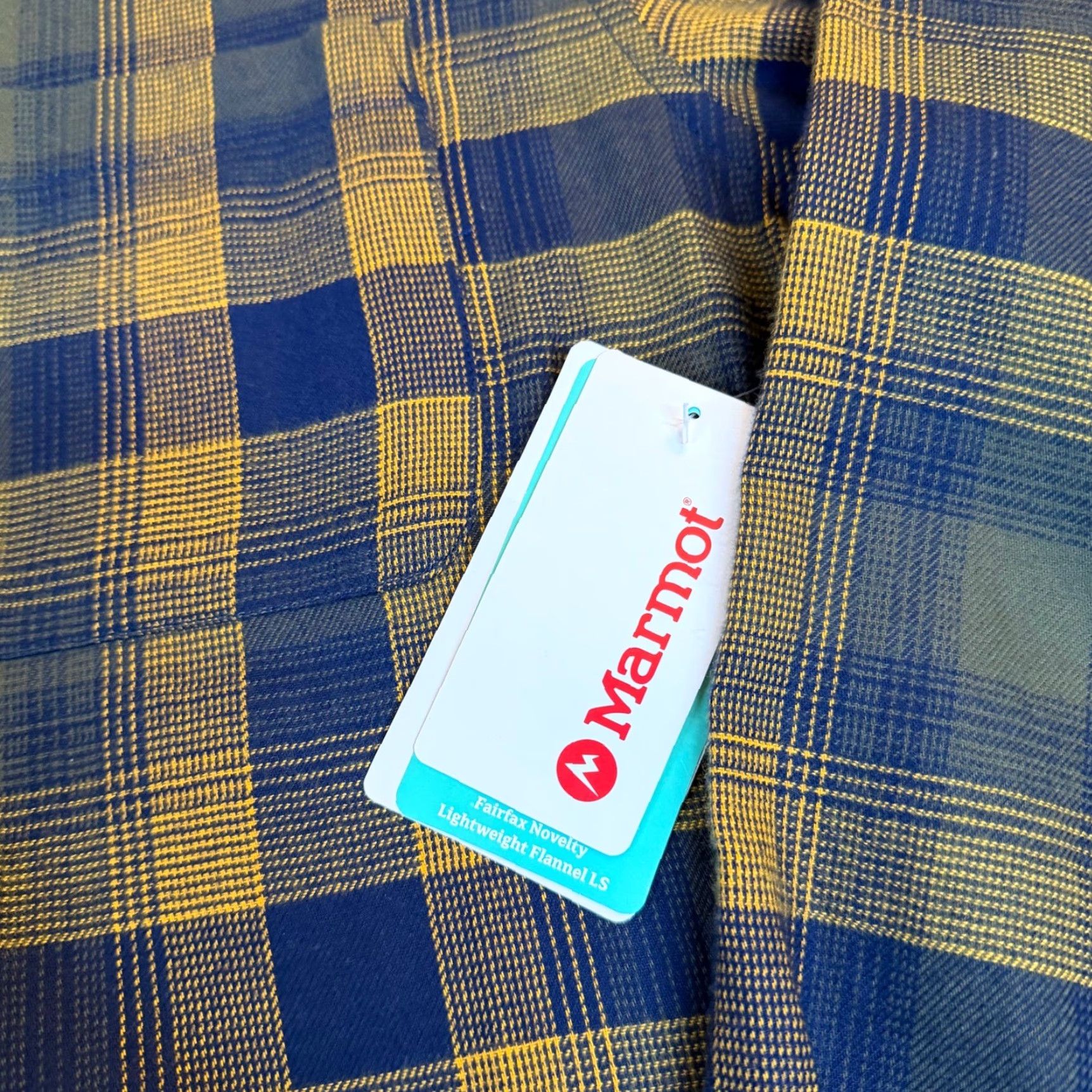 Marmot VINTAGE Marmot Fairfax Novelty Lightweight Flannel Shirt Mens M Size US M / EU 48-50 / 2 - 3 Thumbnail