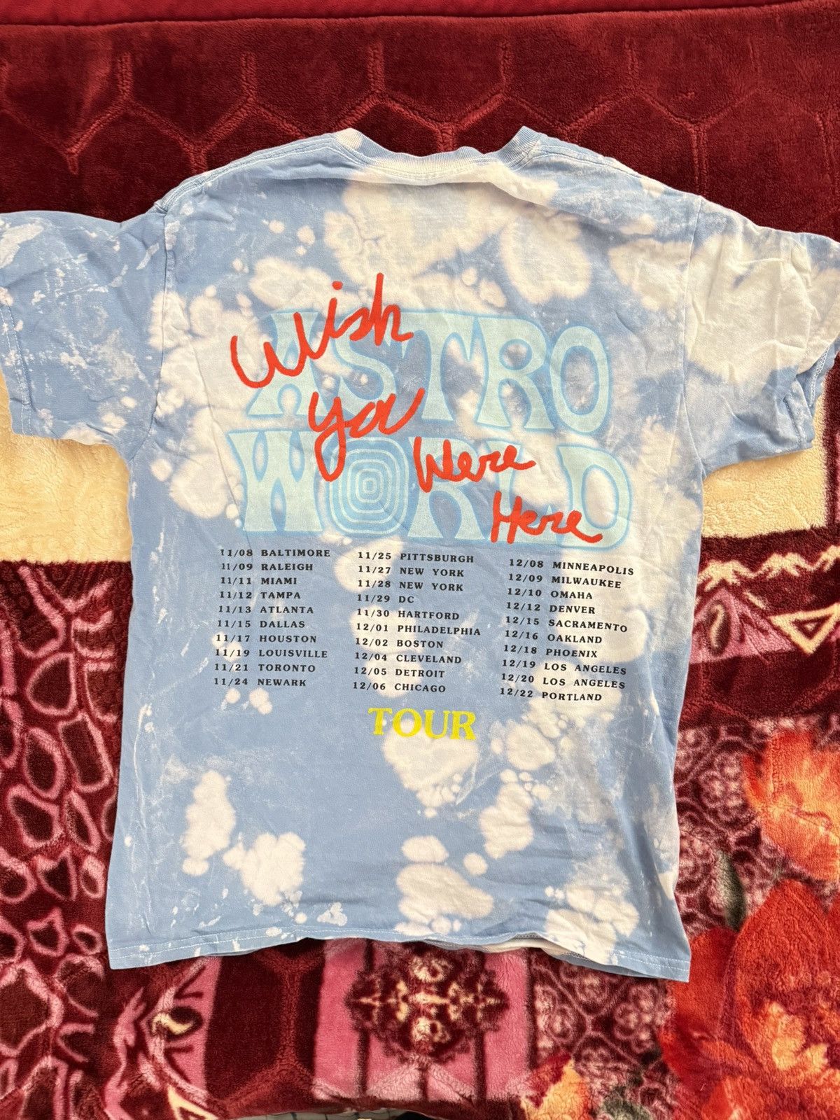 Travis Scott Travis Scott Official Astroworld “No Bystander” Tee Size S Size US S / EU 44-46 / 1 - 3 Thumbnail