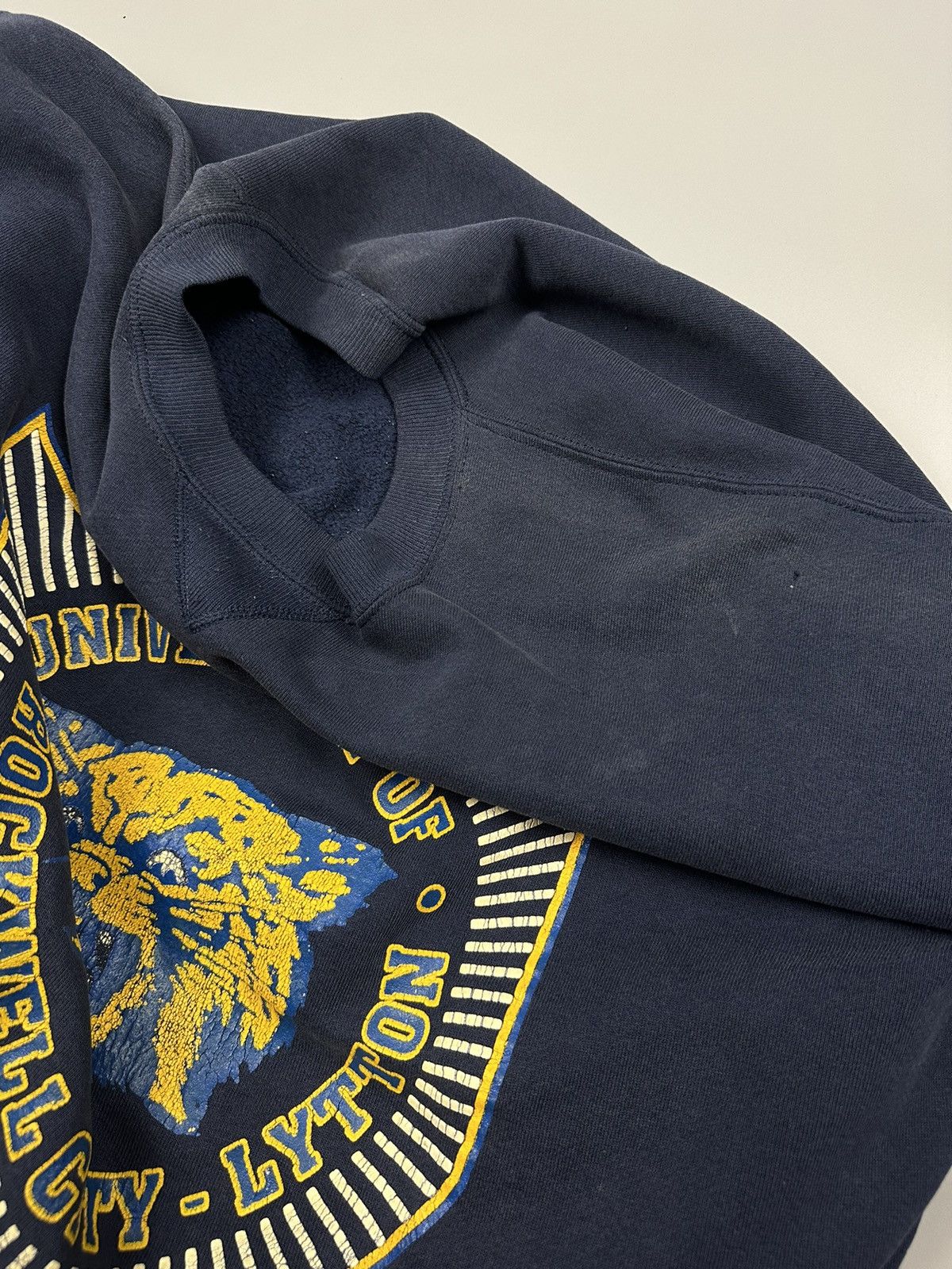 Russell Athletic × Vintage Vintage Russel Athletic University Sweatshirt Size US XL / EU 56 / 4 - 6 Thumbnail
