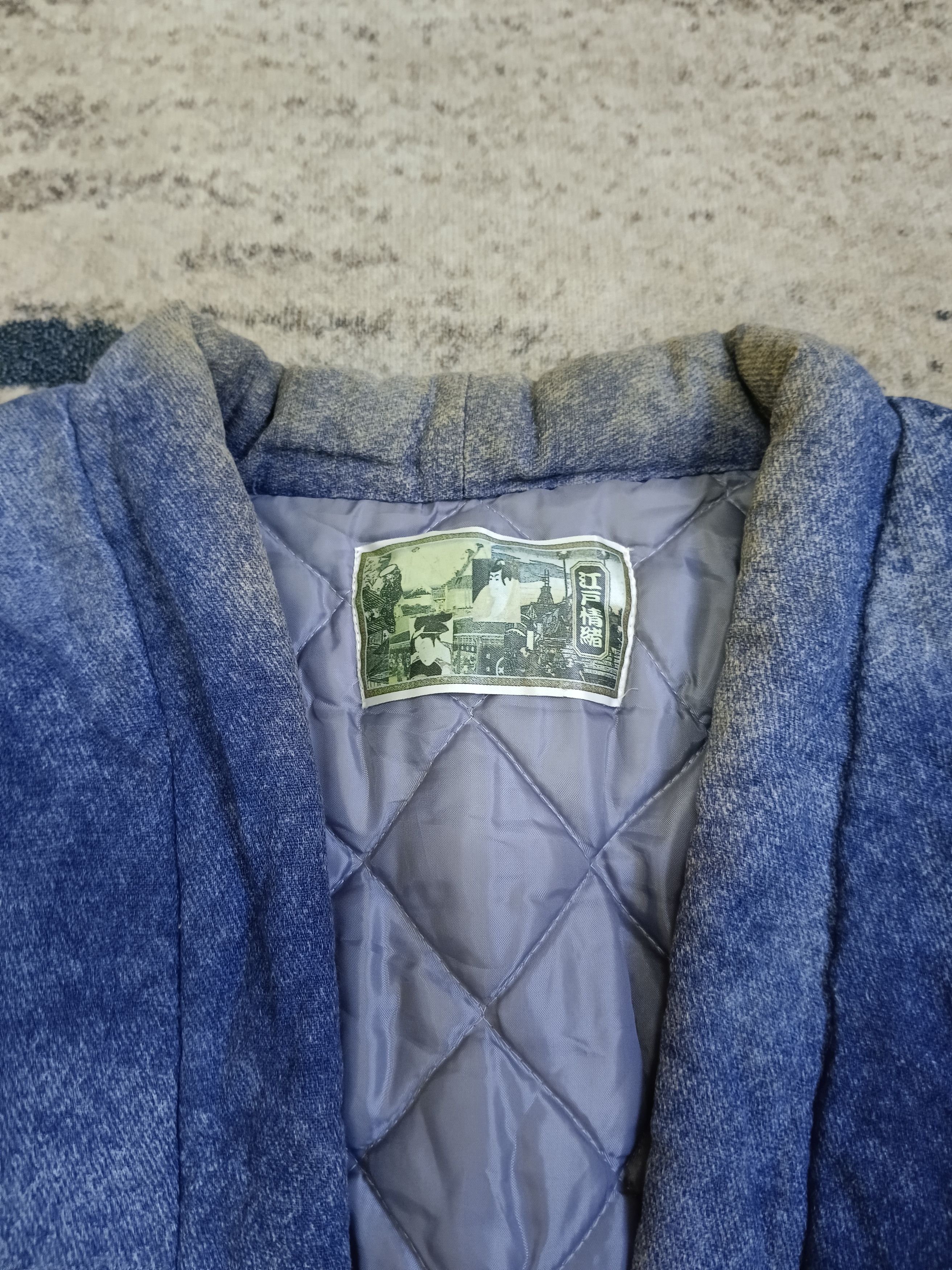 Vintage RARE🔥SUMURAI OVERPRINT KIMONO QUILTED JACKET Size US M / EU 48-50 / 2 - 10 Thumbnail