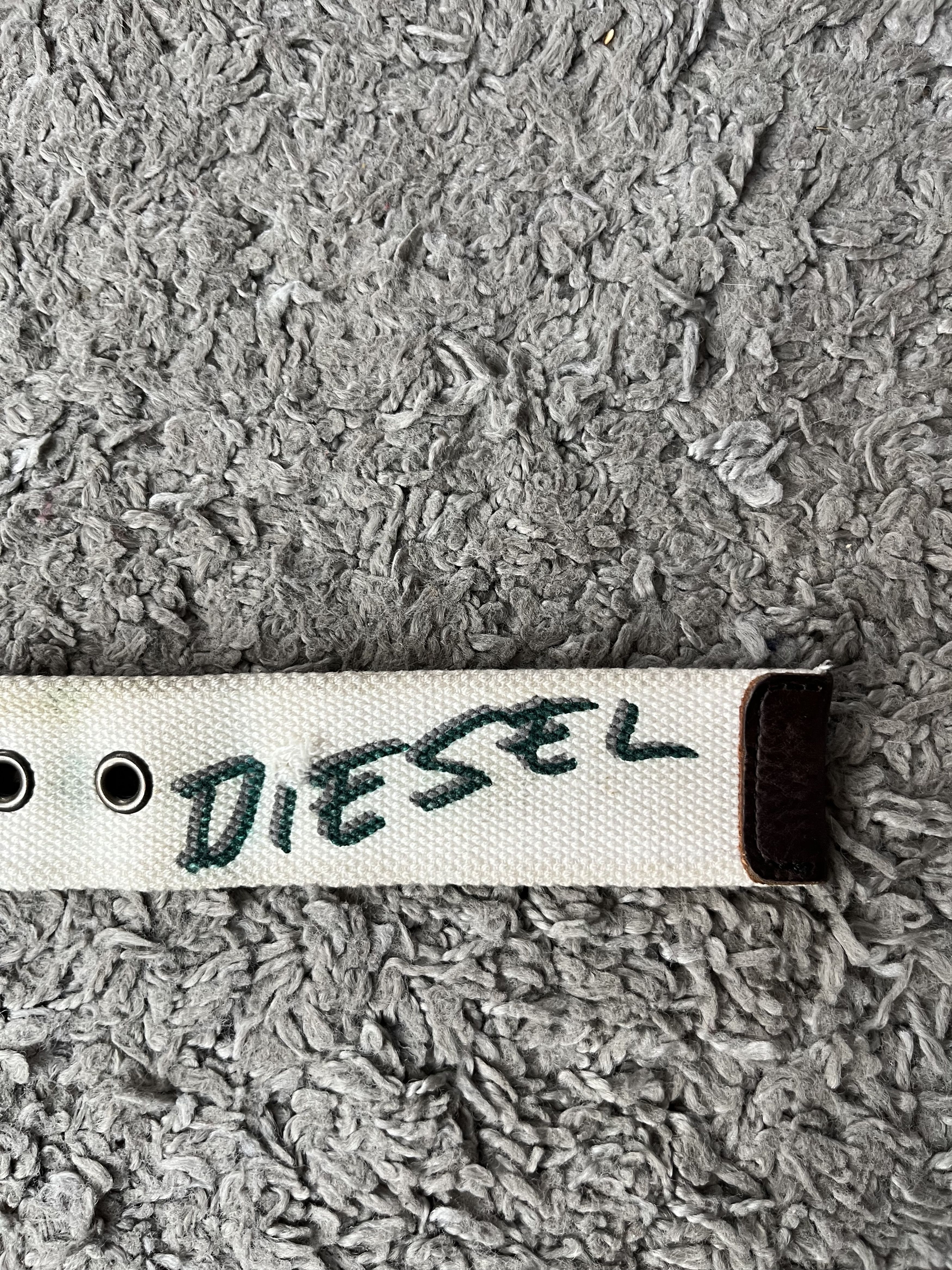 Diesel Vintage Avant Garde Belt Diesel Y2K Style Streetwear Size 40 - 3 Thumbnail
