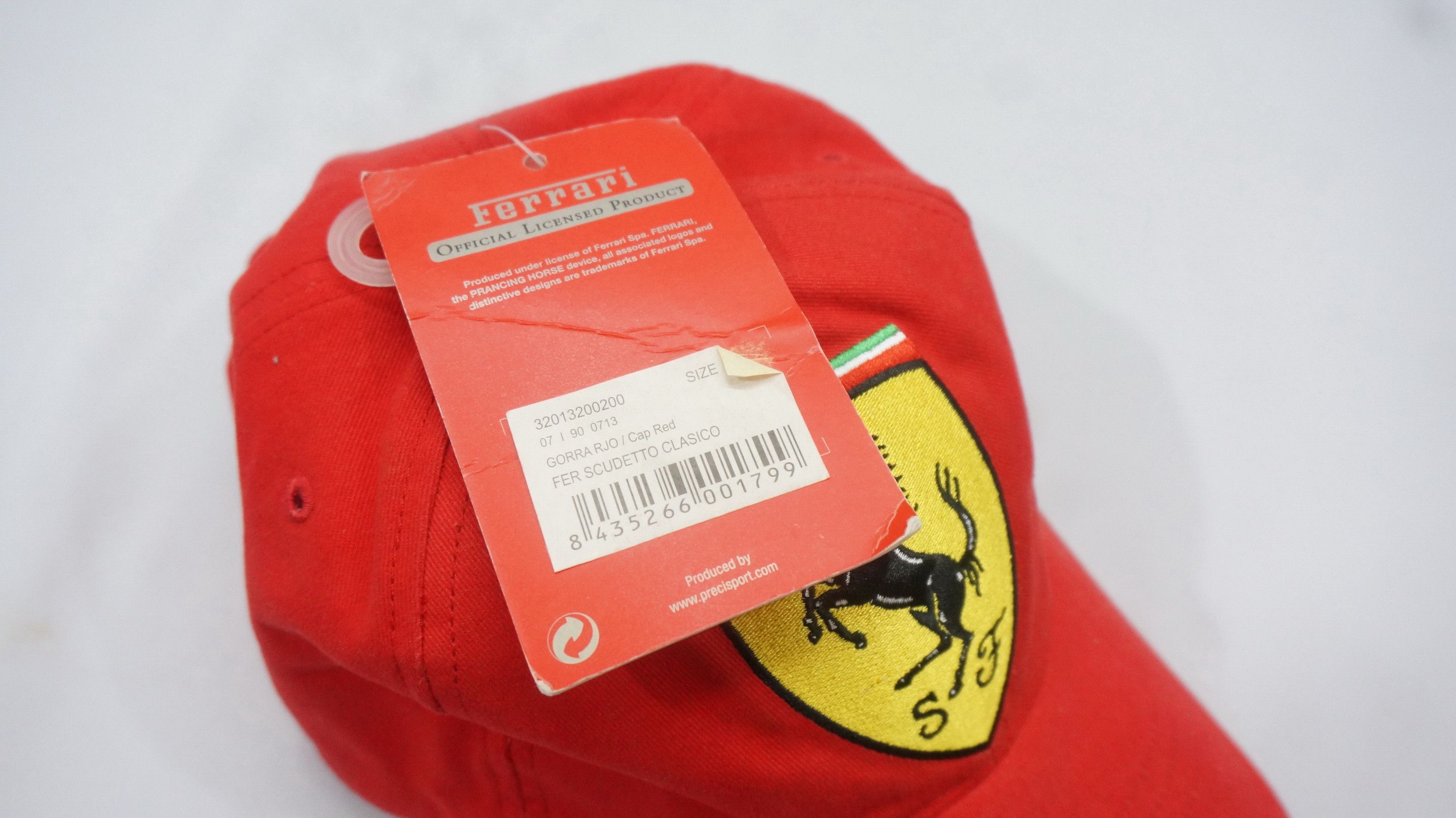 Ferrari FERRARI Vintage Official Cap New Old Stock Size ONE SIZE - 10 Thumbnail