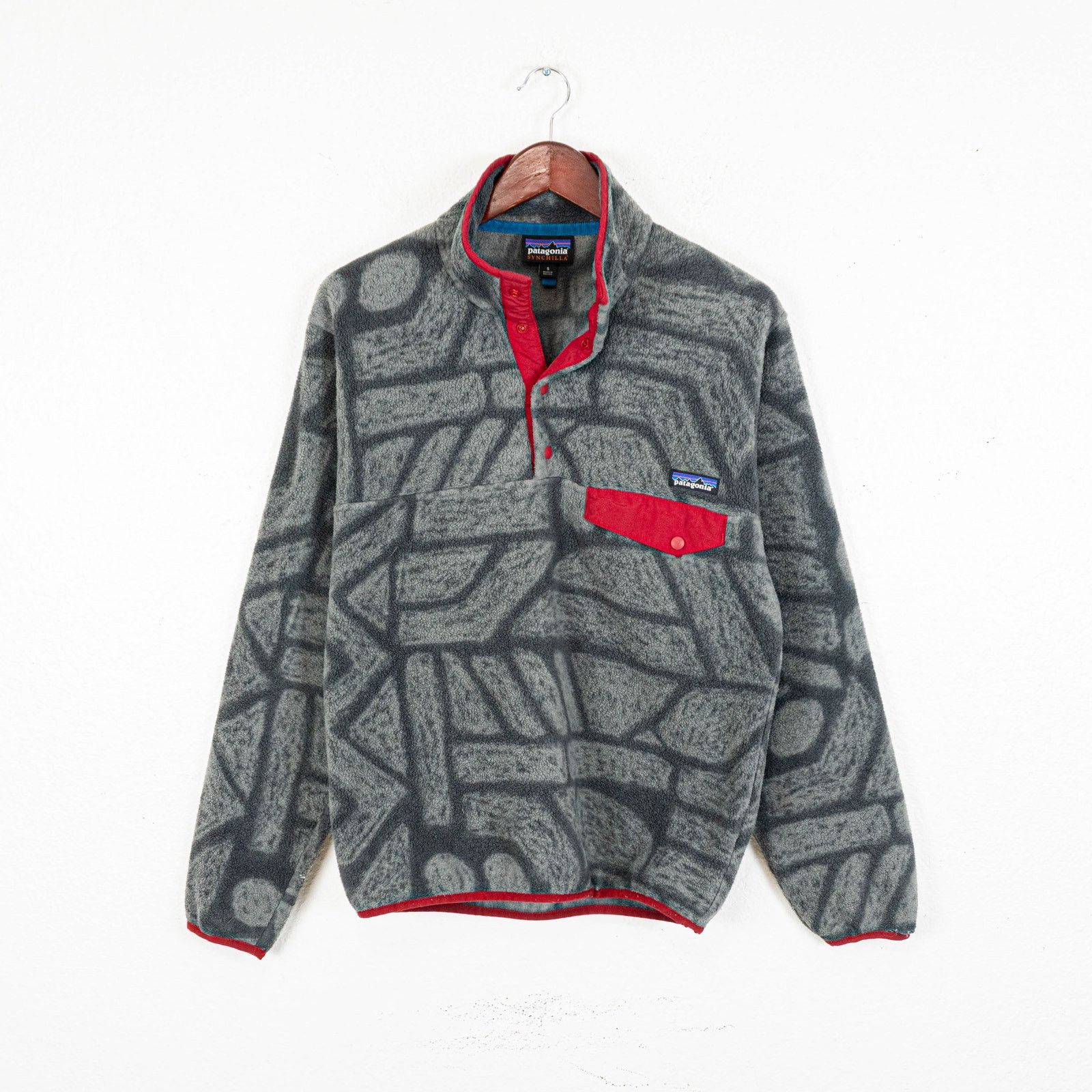 Patagonia Synchilla Snap-T Fleece Pullover Jacket Aztec