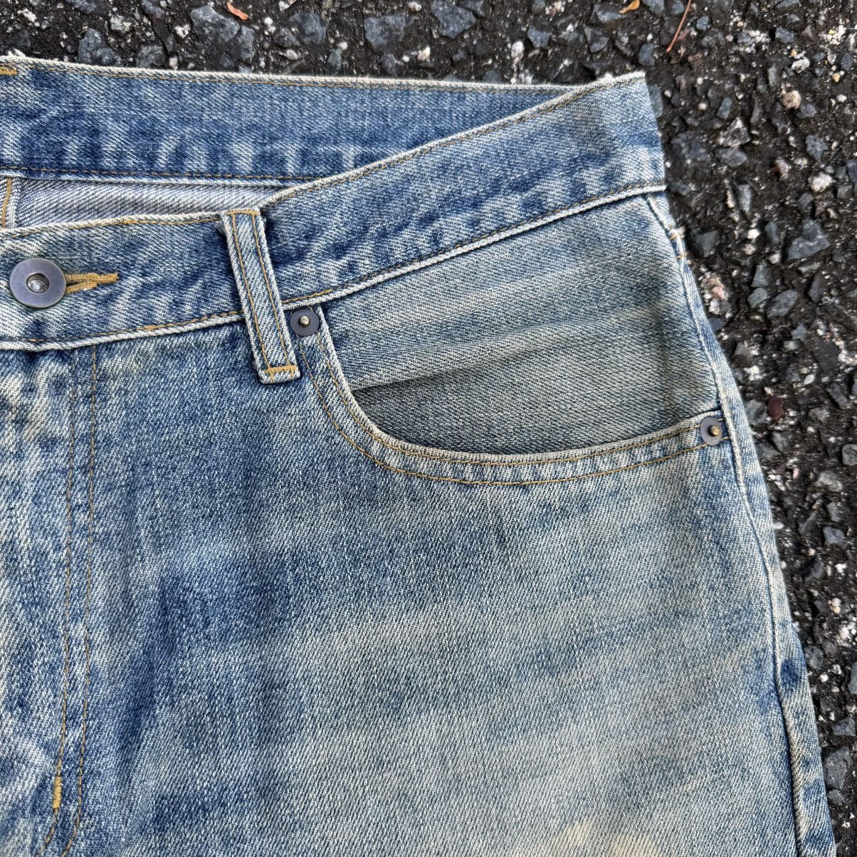 Japanese Brand Vintage Japanese Brand Rusty Faded Denim Jean Pants Size US 35 - 6 Thumbnail