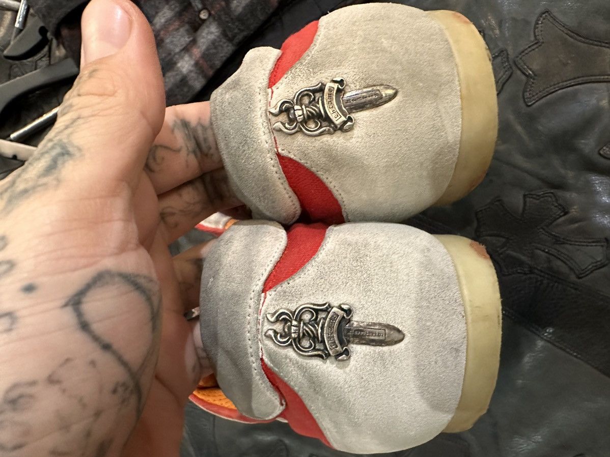 Chrome Hearts CHROME HEARTS 1/1 ETRO LEATHER SNEAKERS Size US 11 / EU 44 - 2 Thumbnail