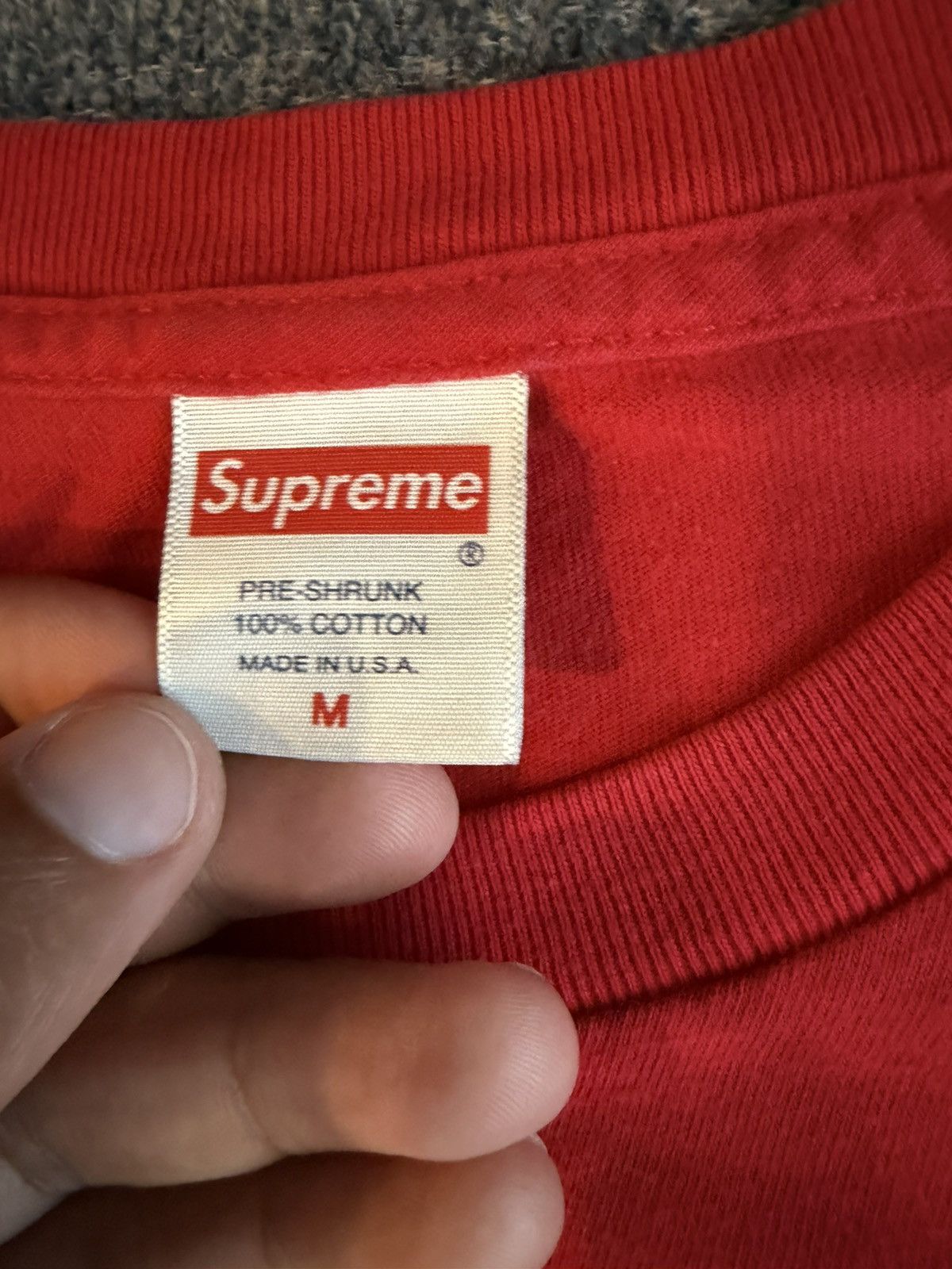 Supreme Supreme skeleton tee Size US M / EU 48-50 / 2 - 3 Thumbnail