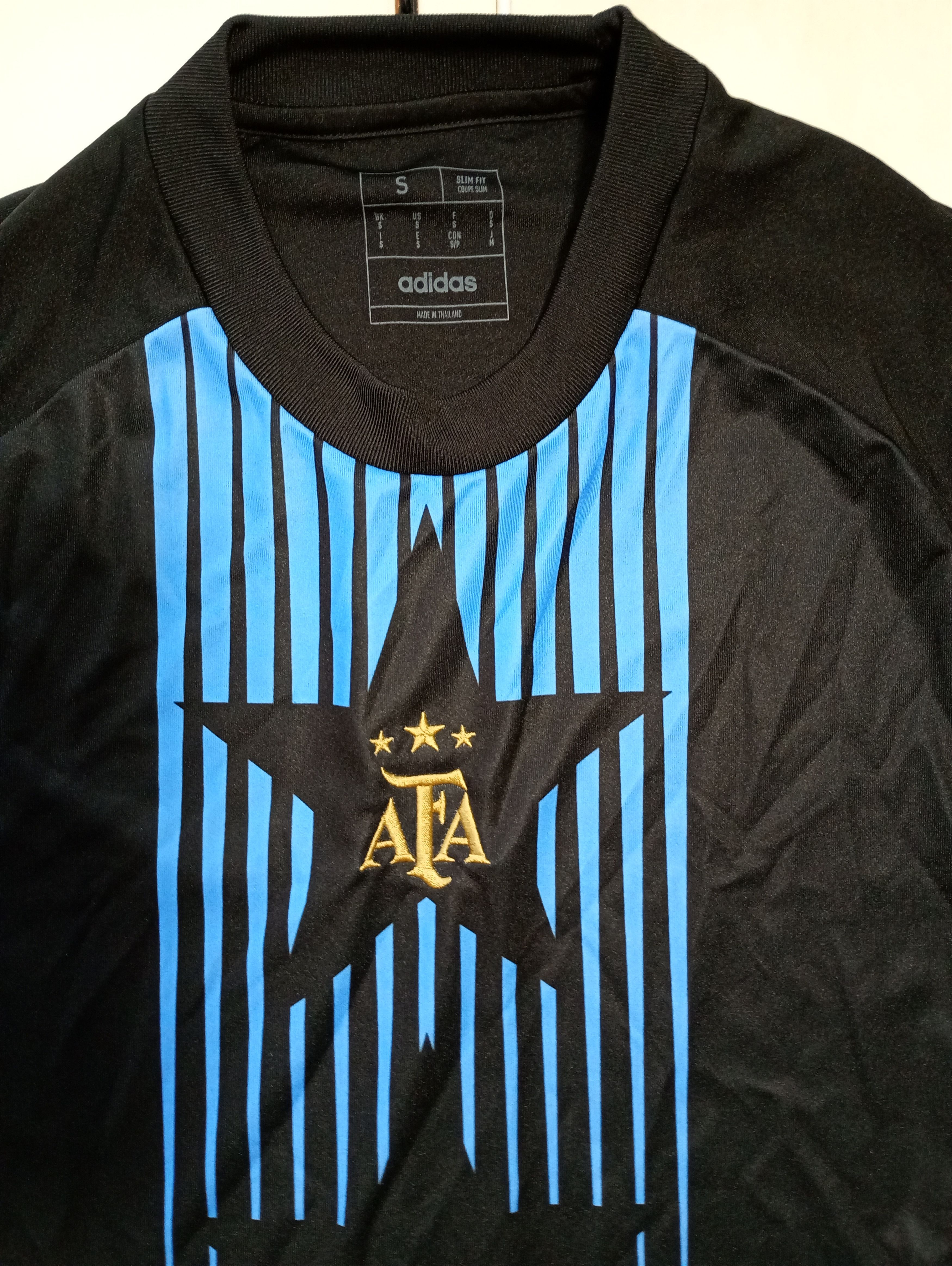 Adidas Adidas Argentina Pre-match Jersey 2024-2025 Size US S / EU 44-46 / 1 - 6 Thumbnail