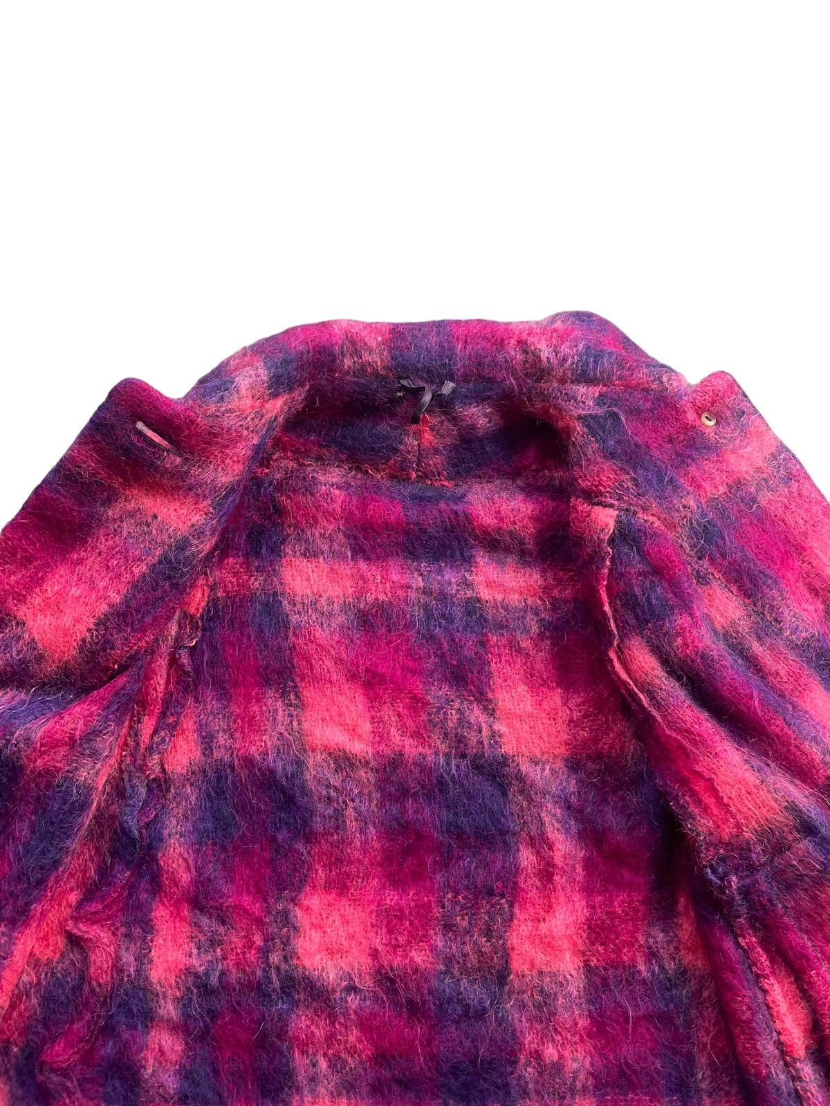 Designer × Vintage Vintage Mohair Poncho The Scotch House Size M / US 6-8 / IT 42-44 - 5 Thumbnail
