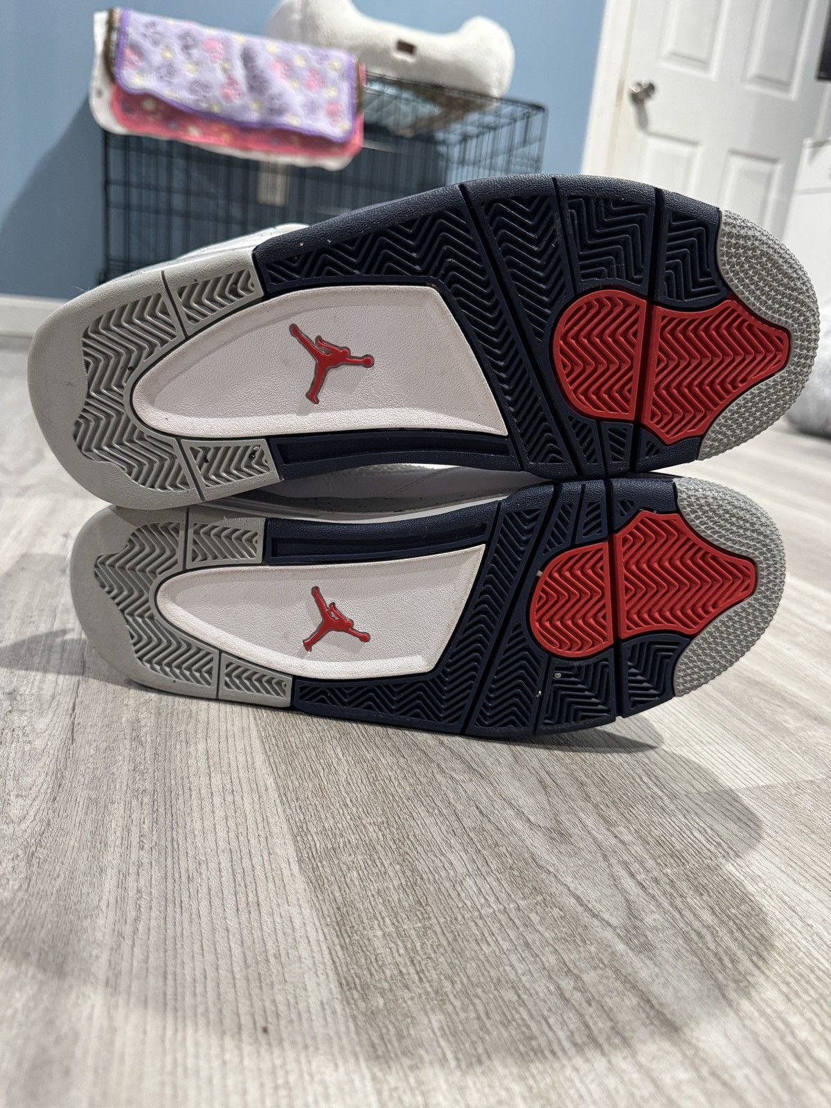 Jordan Brand Air Jordan 4 Retro “Midnight Navy” Size US 9.5 / EU 42-43 - 5 Thumbnail