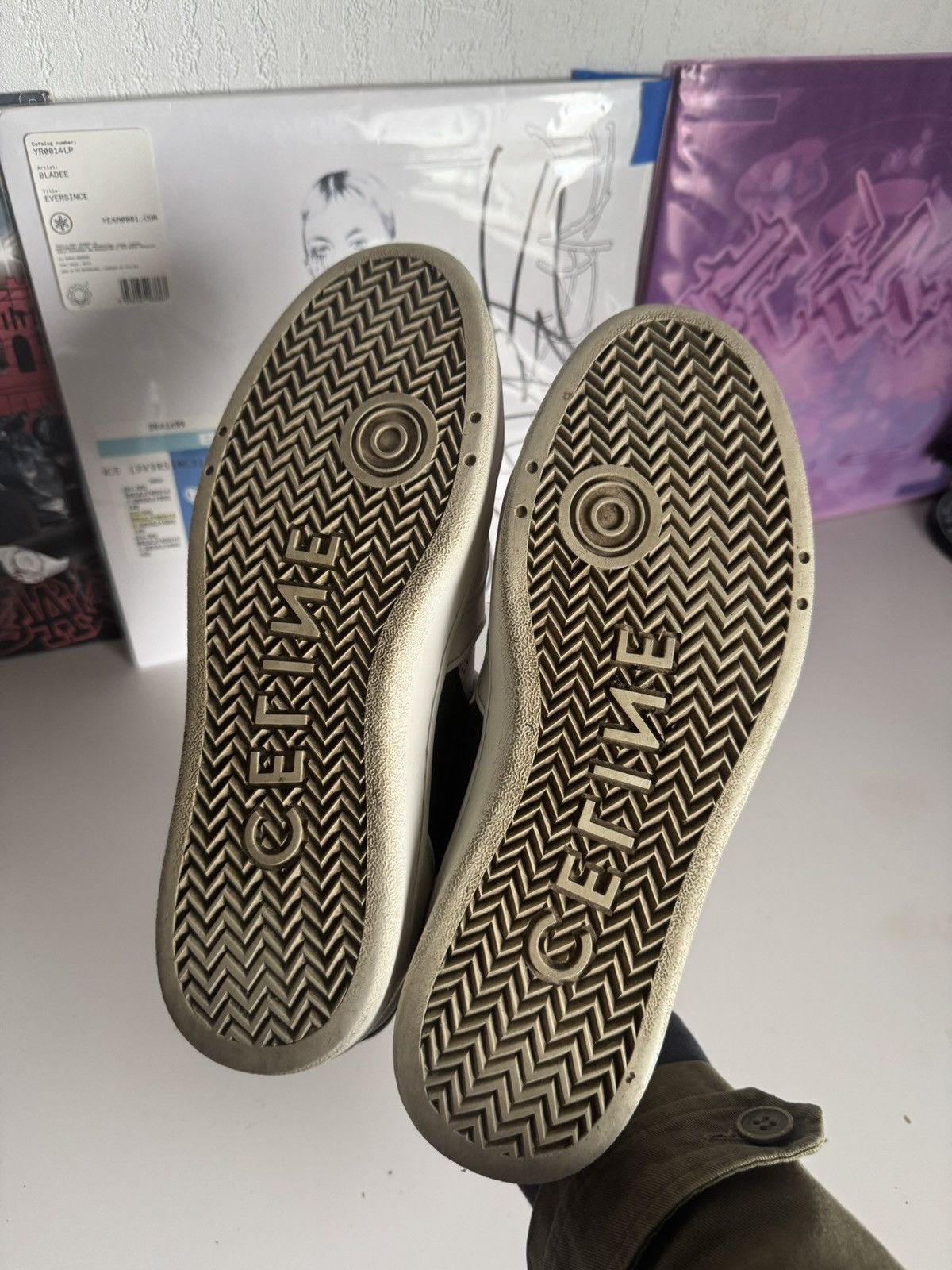 Celine Celine CT-04 low top sneakers Black White Hedi Slimane era Size US 8 / EU 41 - 10 Thumbnail