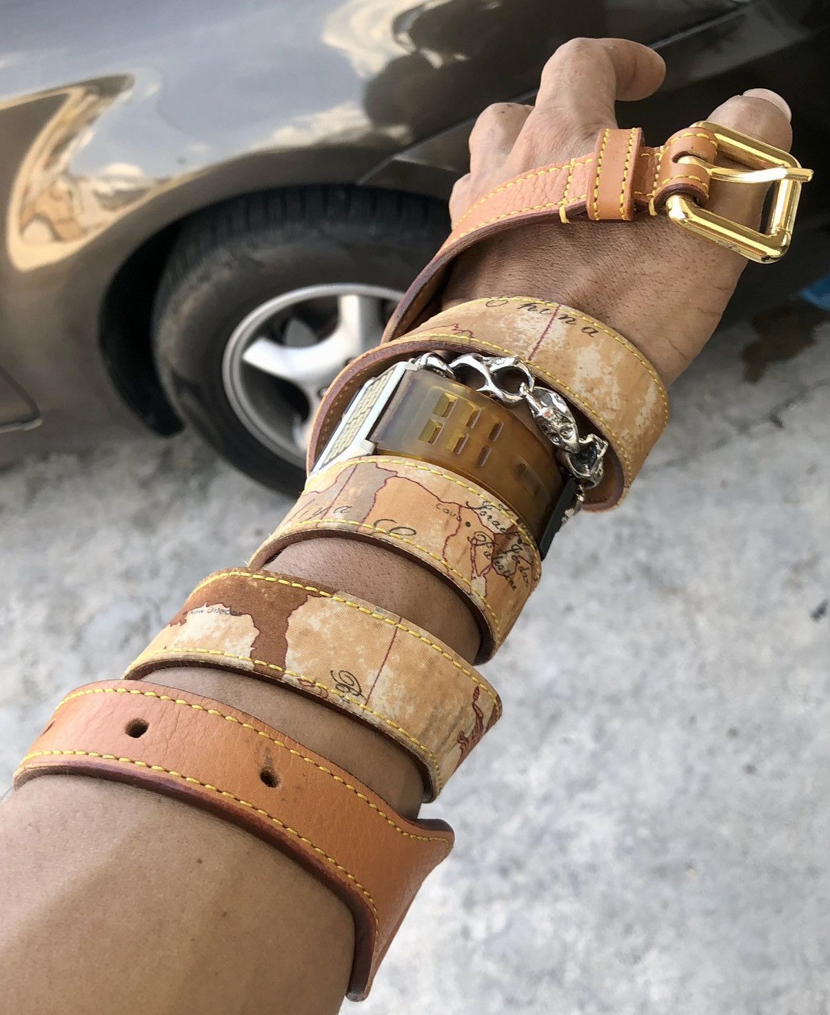 Alviero Martini VINTAGE ALVIRO MARTINI LEATHER BELT Size ONE SIZE - 21 Thumbnail