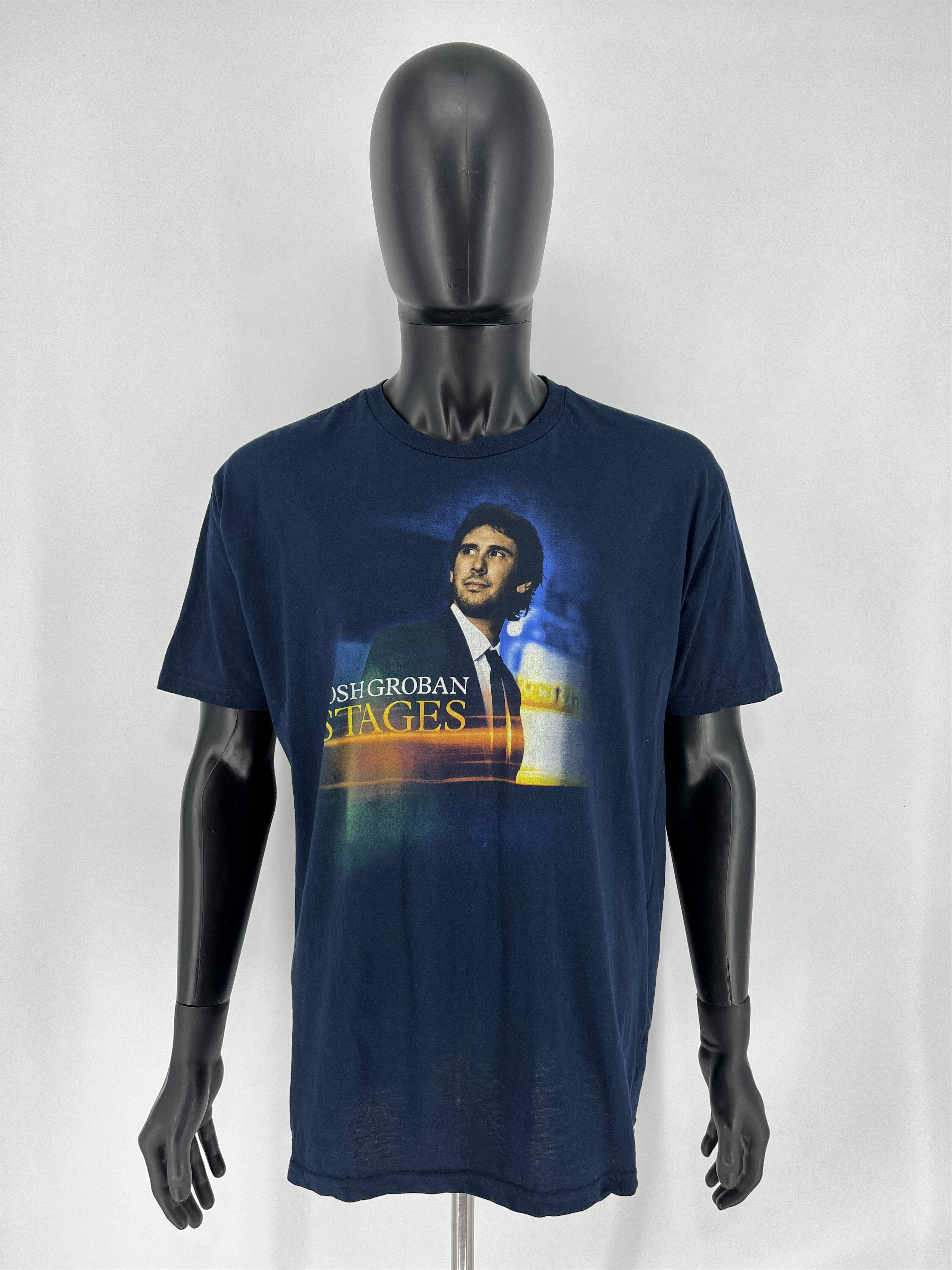 Band Tees × Vintage Josh Groban Stages Tour Concert Promo Shirt Rock Band Tee Size US L / EU 52-54 / 3 - 2 Thumbnail