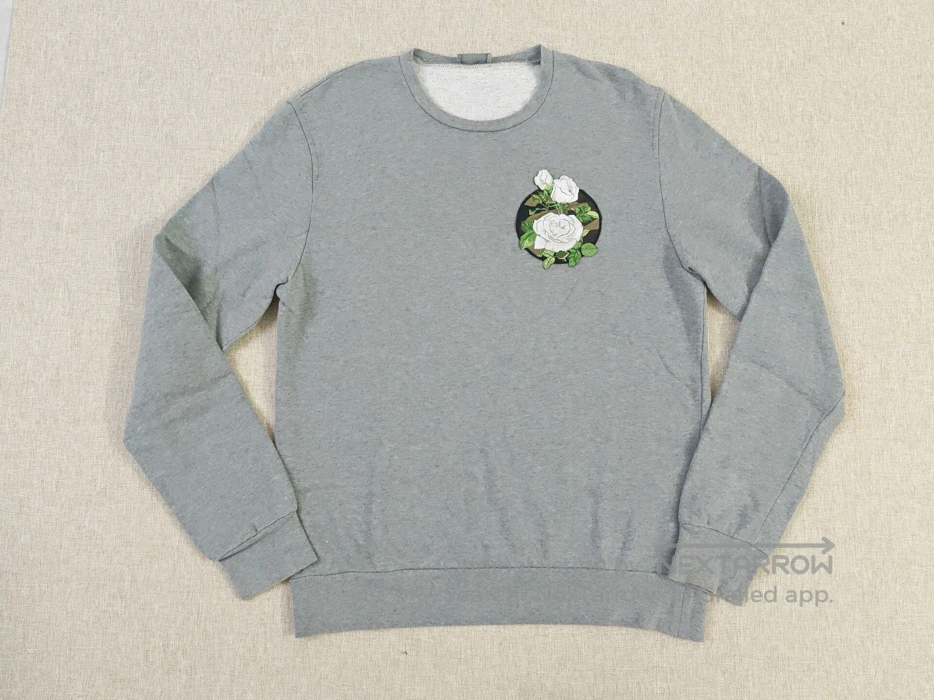 Dior Dior Men's Floral Embroidered Sweatshirt. Size US L / EU 52-54 / 3 - 1 Thumbnail