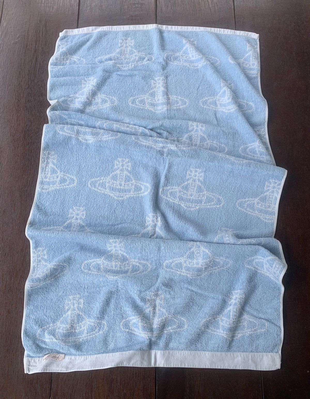 Vintage × Vivienne Westwood Vintage Vivienne Westwood printed logo bath towel Size ONE SIZE - 2 Thumbnail