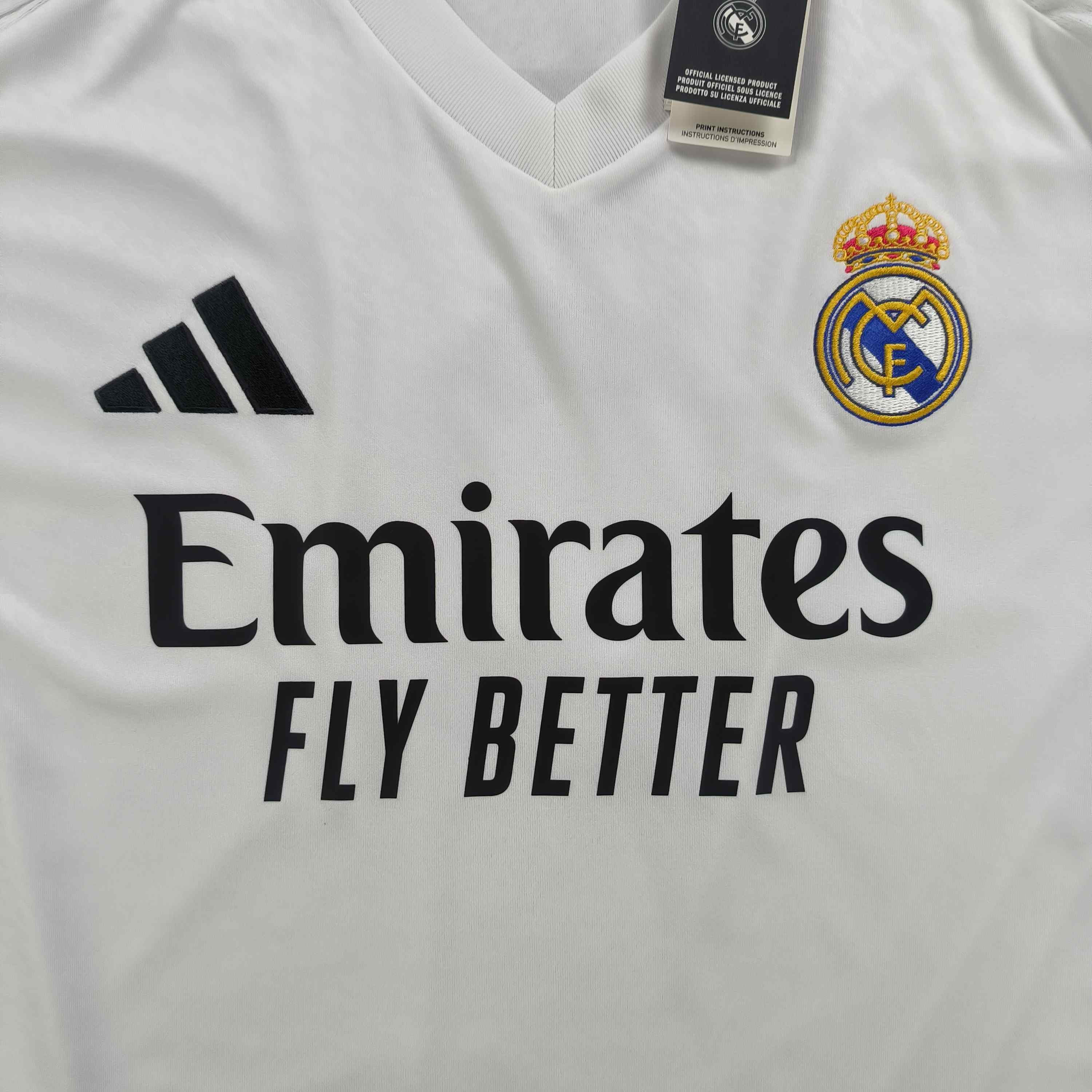 Adidas NEW Real Madrid 2024-25 home Bellingham football jersey XXL Size US XXL / EU 58 / 5 - 3 Thumbnail