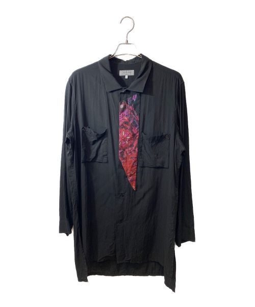 Yohji Yamamoto Yohji Yamamoto pour homme 23SS Tsutsusode front patch B ...