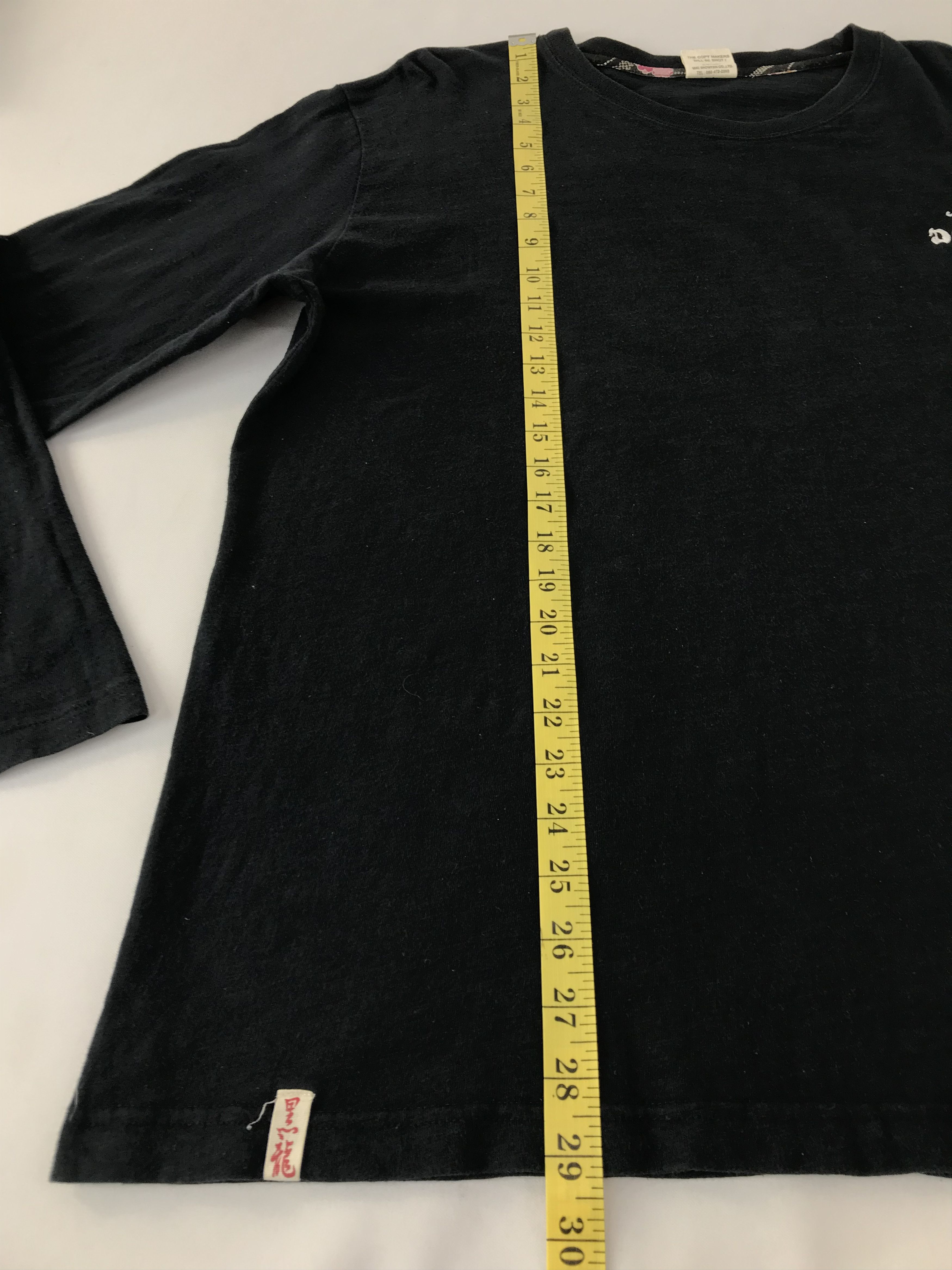 Dogtown Dog Town Black Dragon Big Logo Back Side Long Sleeve Size US L / EU 52-54 / 3 - 14 Thumbnail