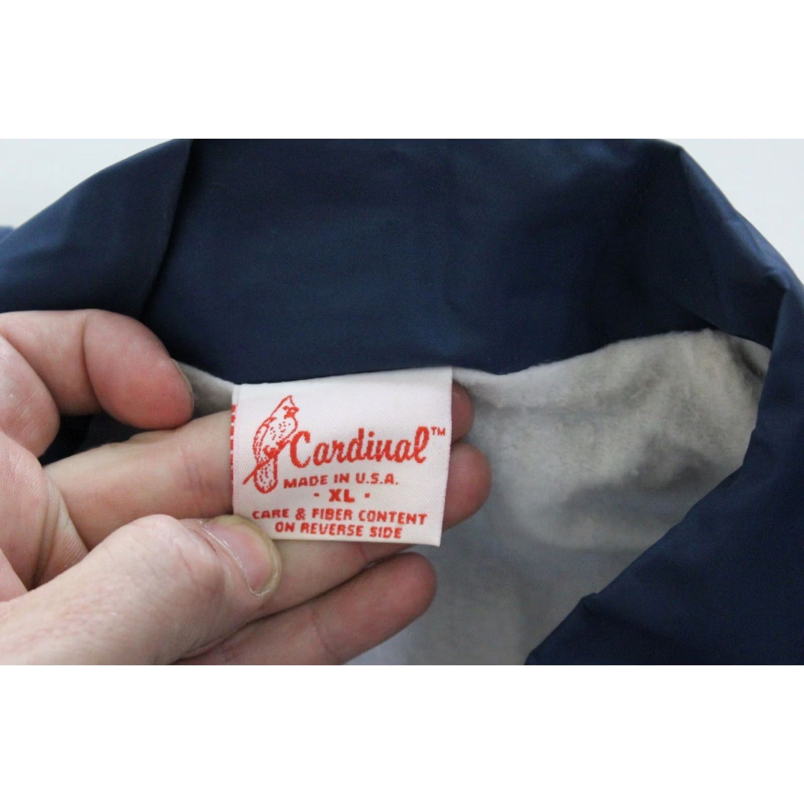 Vintage VINTAGE Cardinal Aids Walk Chicago Jacket Coat XL Extra Large Mens Windbreaker Jacket Size US XL / EU 56 / 4 - 4 Thumbnail