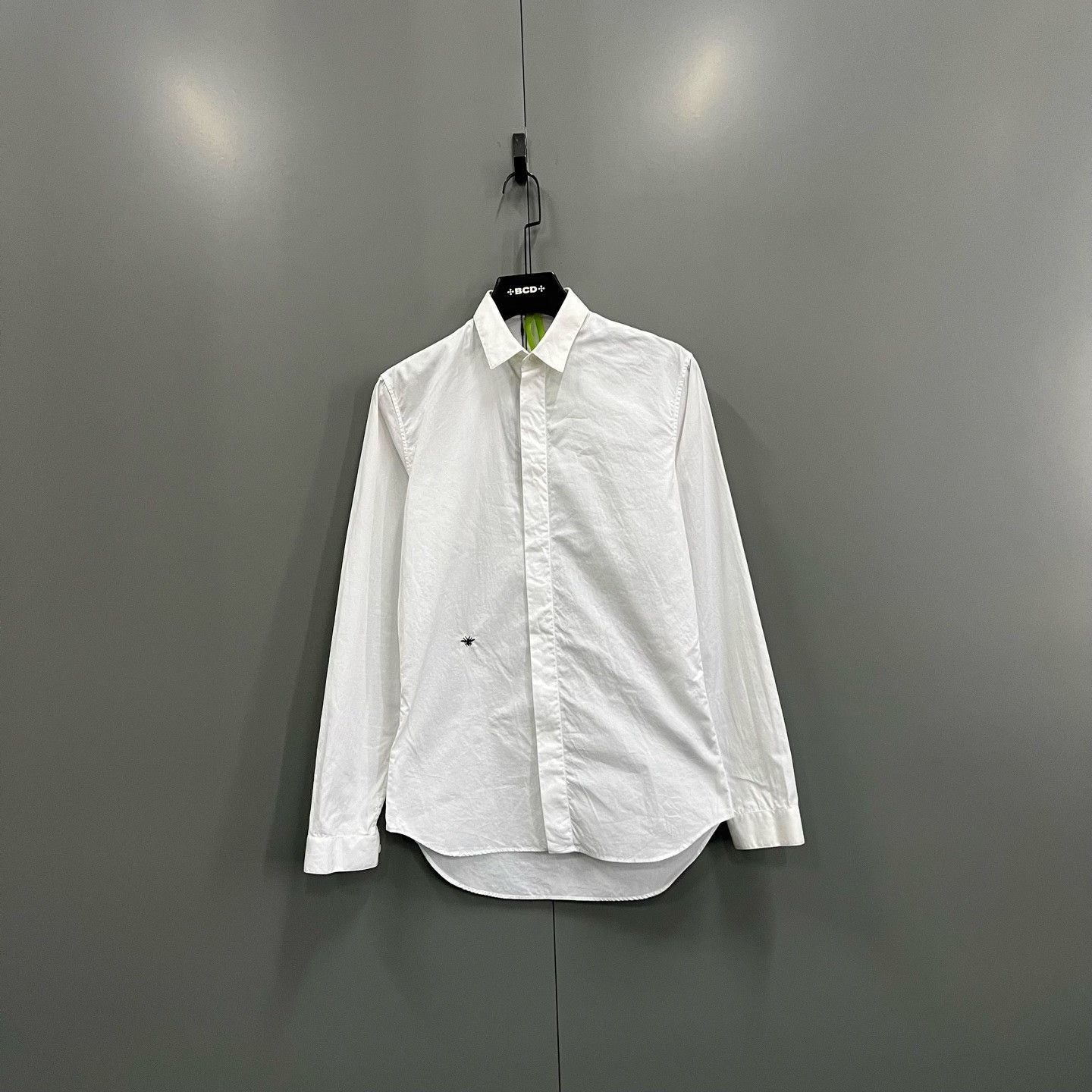 Dior Dior Embroidered White Shirt xxs Men Size US XXS / EU 40 - 1 Thumbnail