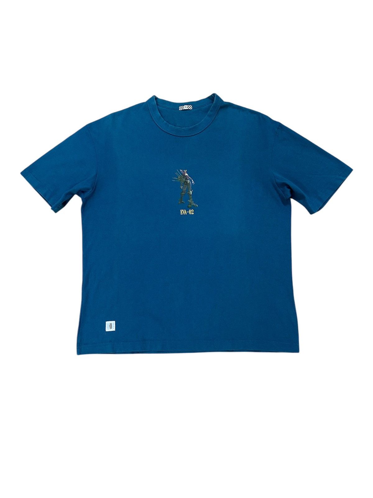 Japanese Brand × Vintage Rare Vintage Evangelion Neon Genesis Unit Eva 02 Movie Tee Size US M / EU 48-50 / 2 - 1 Thumbnail