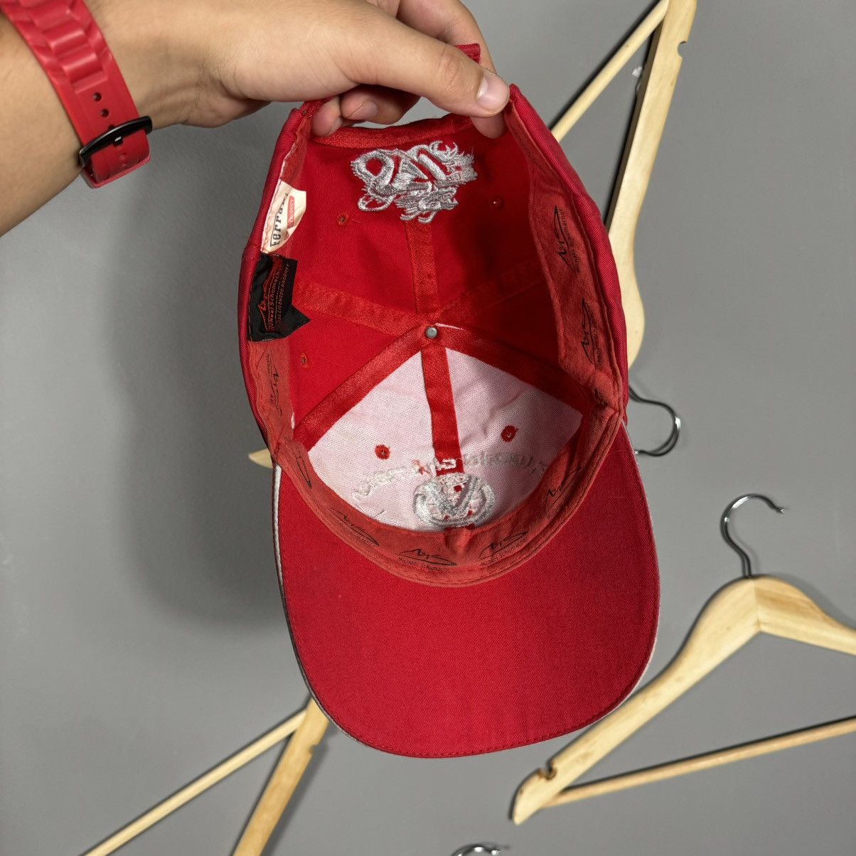 Ferrari × Formula 1 × Vintage Vintage Michael Schumacher Champion Ferrari Racing Cap Size ONE SIZE - 5 Thumbnail