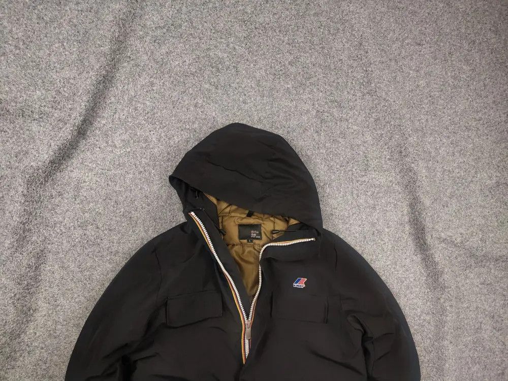 K-Way K-Way Jonas Thermo Heavy Zip Puffer Winter hooded Jacket Size US S / EU 44-46 / 1 - 2 Thumbnail