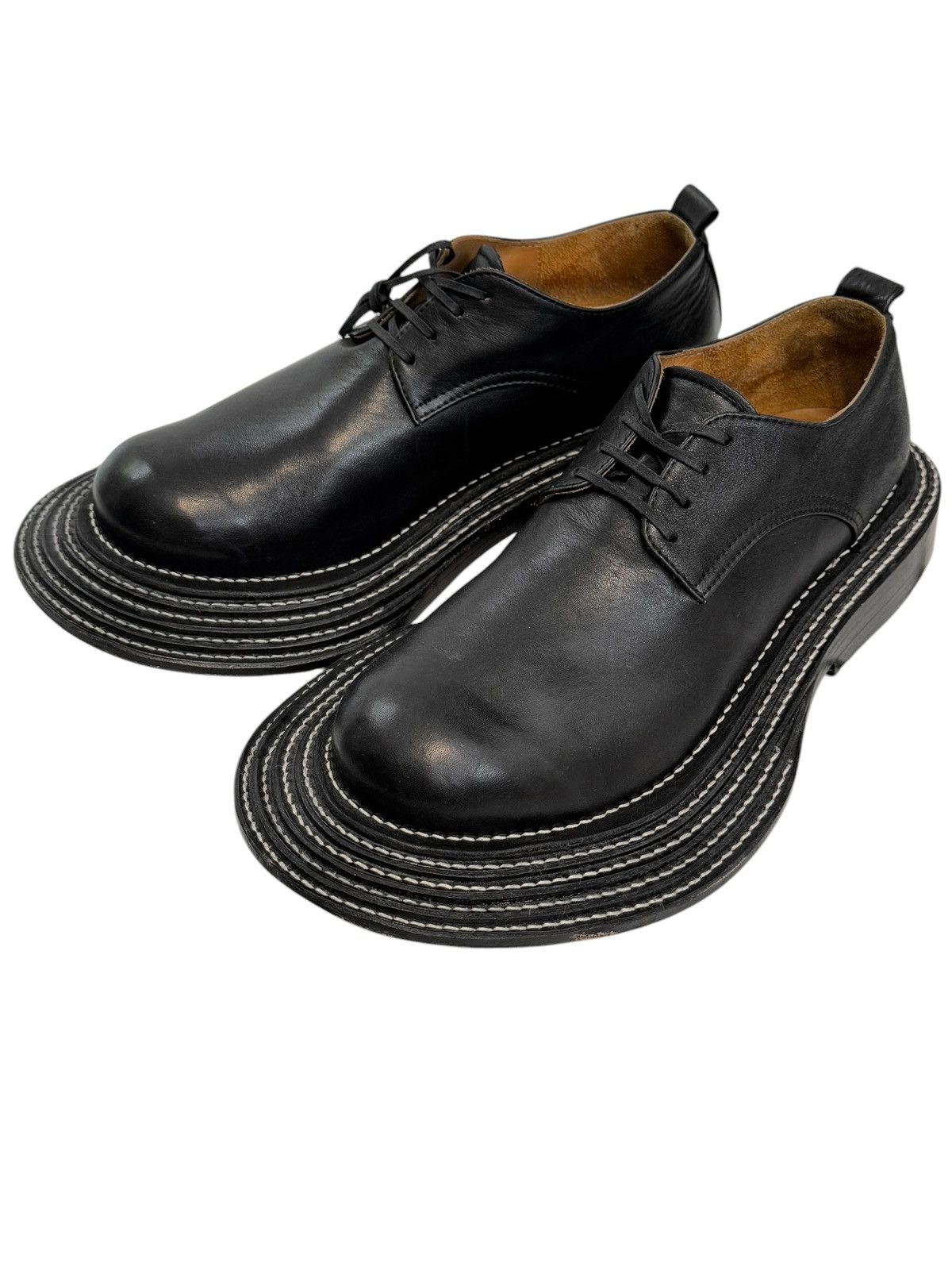 Comme des Garcons RARE SS18 Oversized 5 Layer Welted Sole Derby Size US 8 / EU 41 - 2 Thumbnail