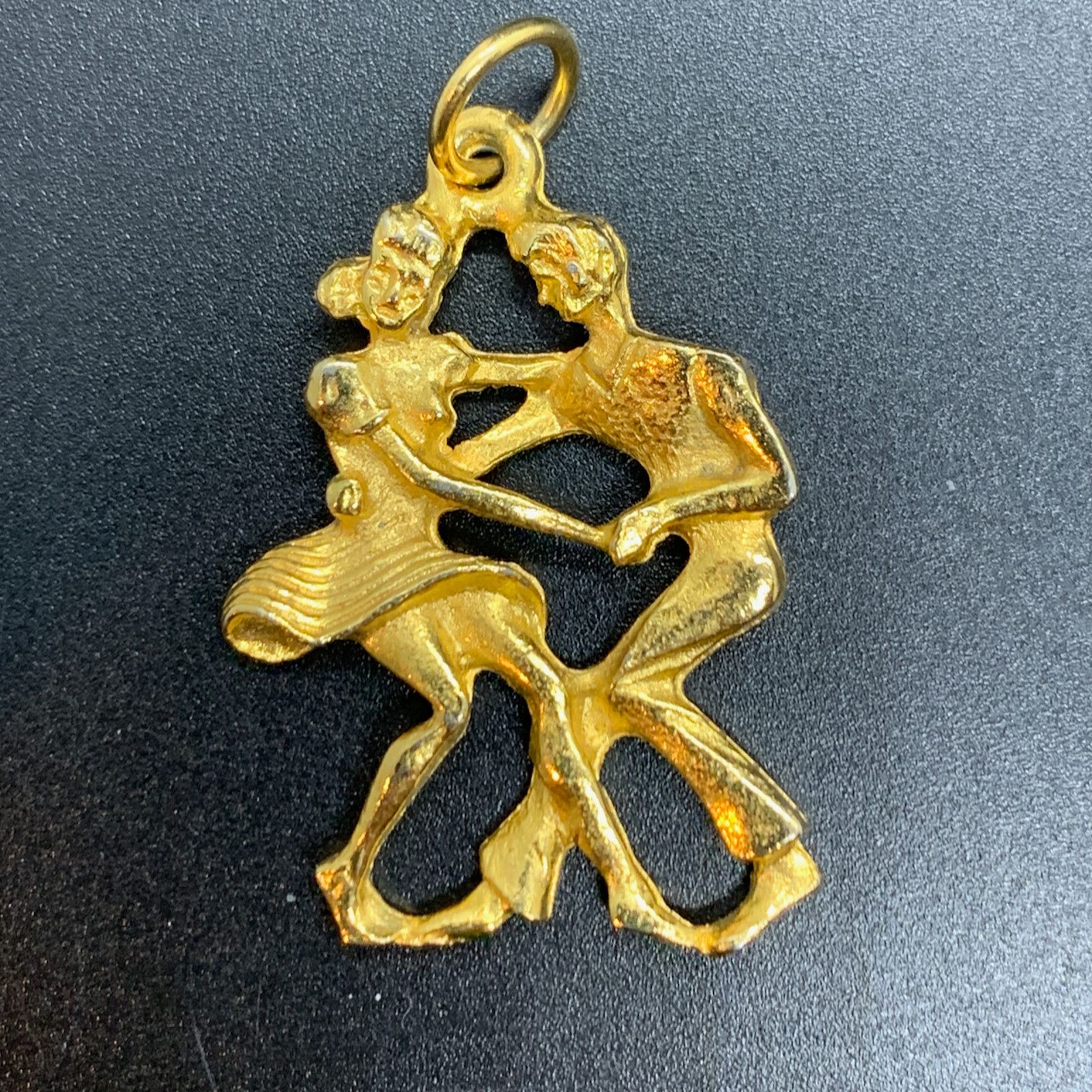 Other House of Borvani HOBCO Bobby Socks Swing Dancers Charm 1.25" Size ONE SIZE - 1 Thumbnail