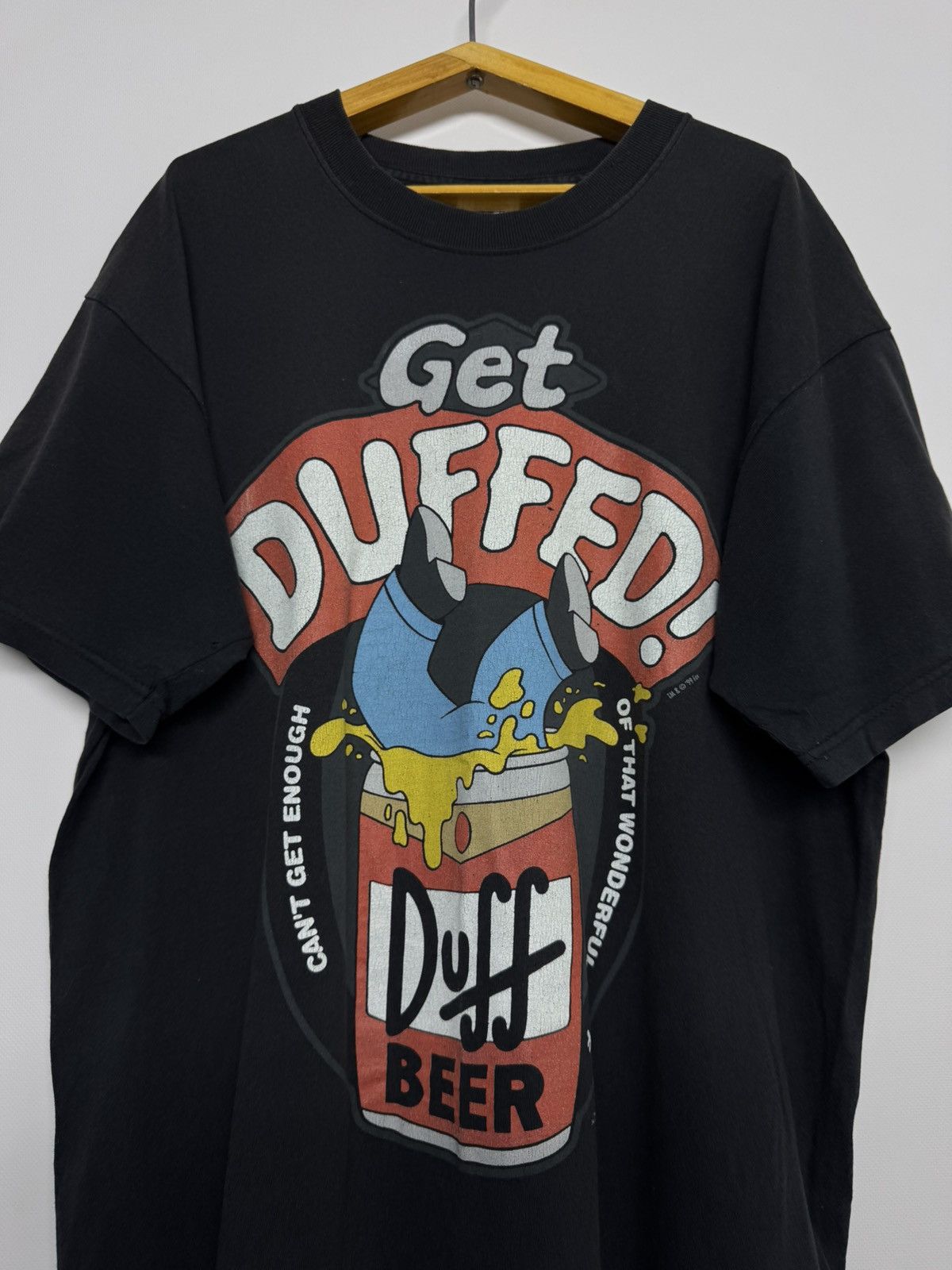 The Simpsons Vintage The Simpsons Get Duffed! Homer Simpson T Shirt Size US L / EU 52-54 / 3 - 2 Thumbnail