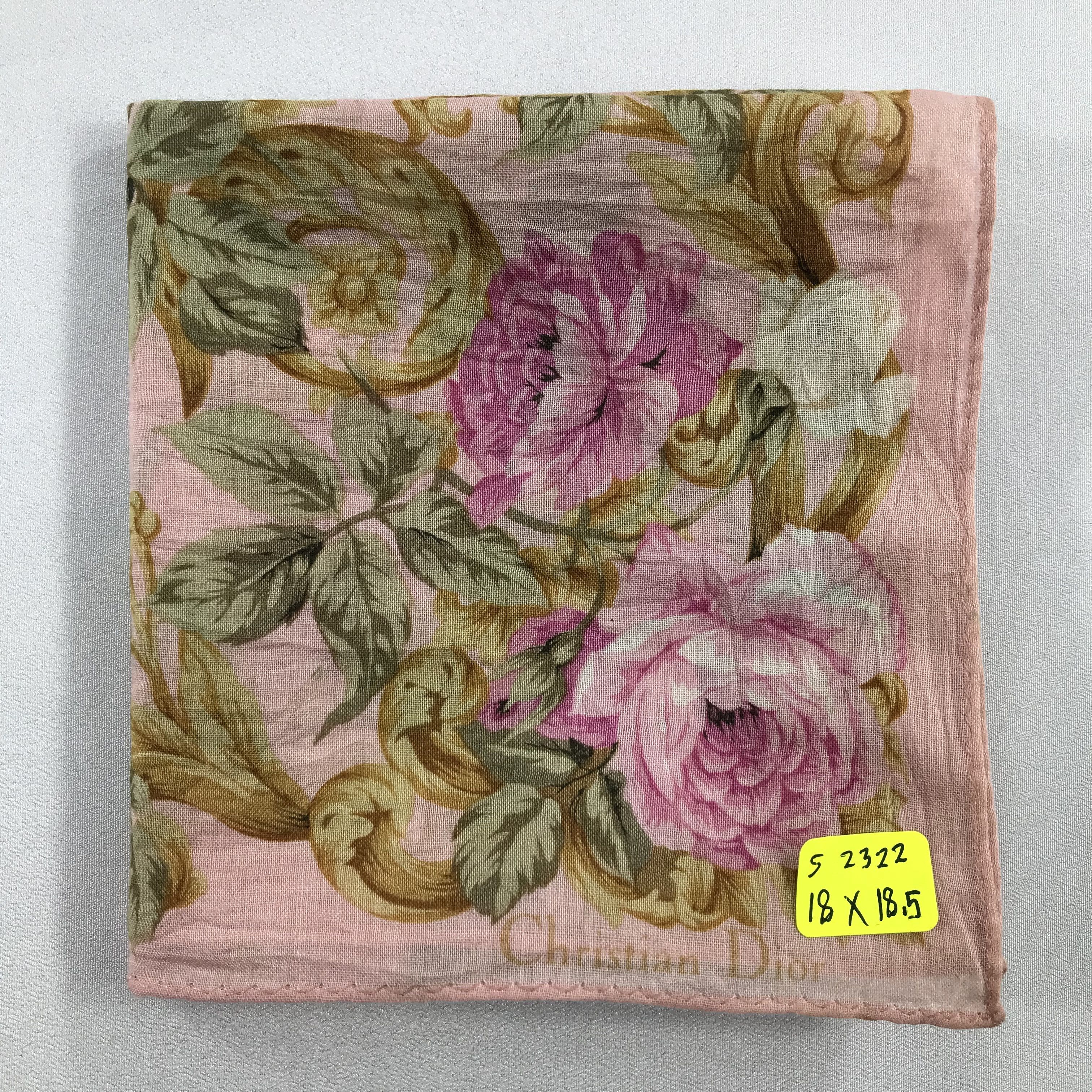 Vintage Christian Dior Bandana / Handkerchief / Neckerchief - S2322 Size ONE SIZE - 5 Thumbnail