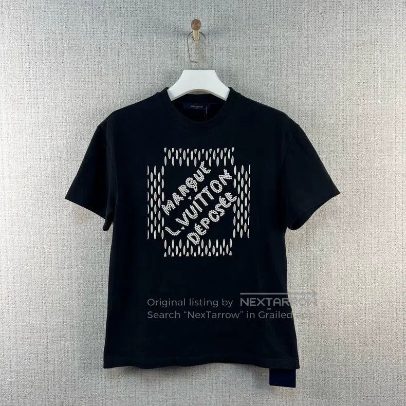 Louis Vuitton Louis Vuitton SS24 monogram beaded embroidered casual crew Size US S / EU 44-46 / 1 - 1 Thumbnail