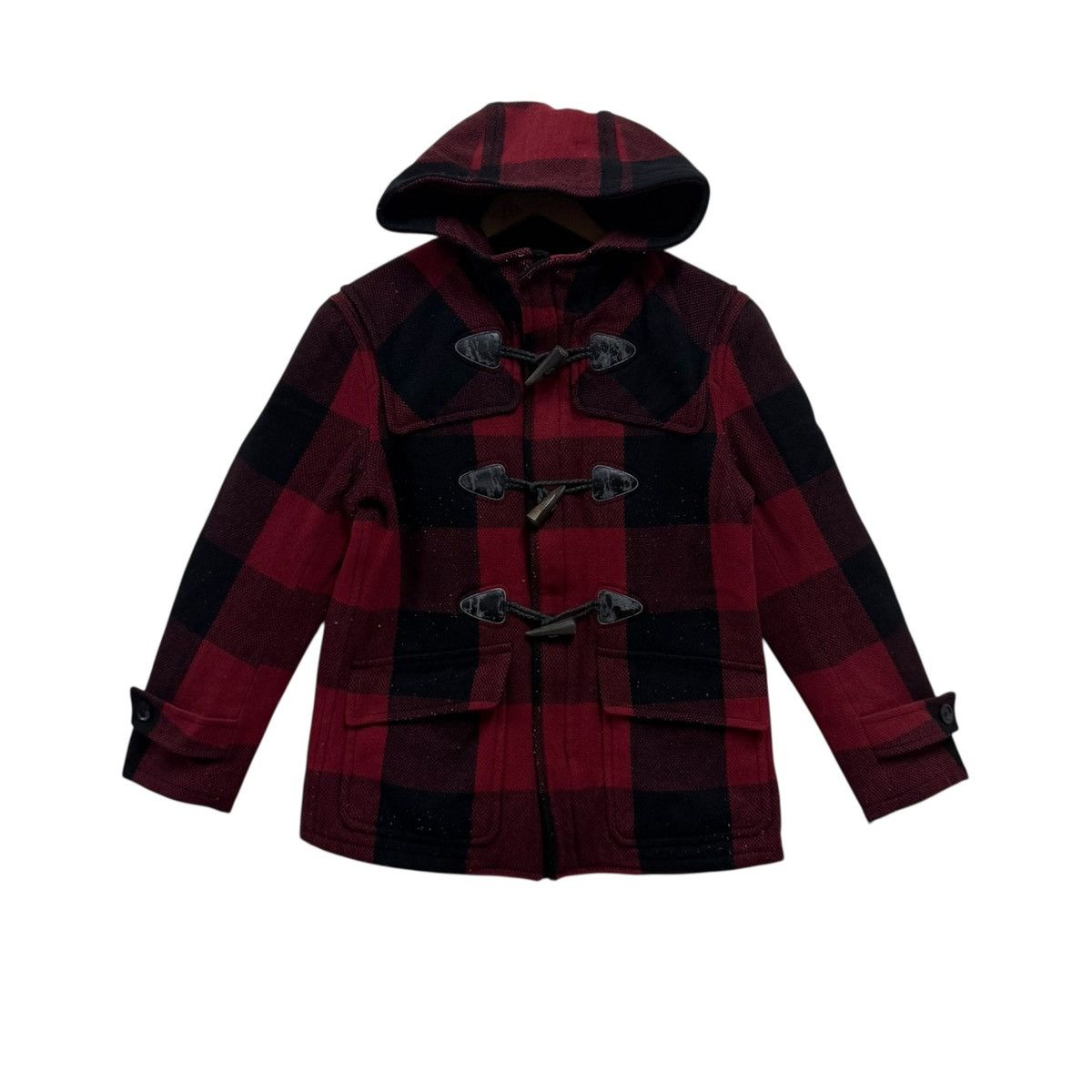Burberry Burberry Black Label Hoodie Duffle Jacket Size US L / EU 52-54 / 3 - 1 Thumbnail