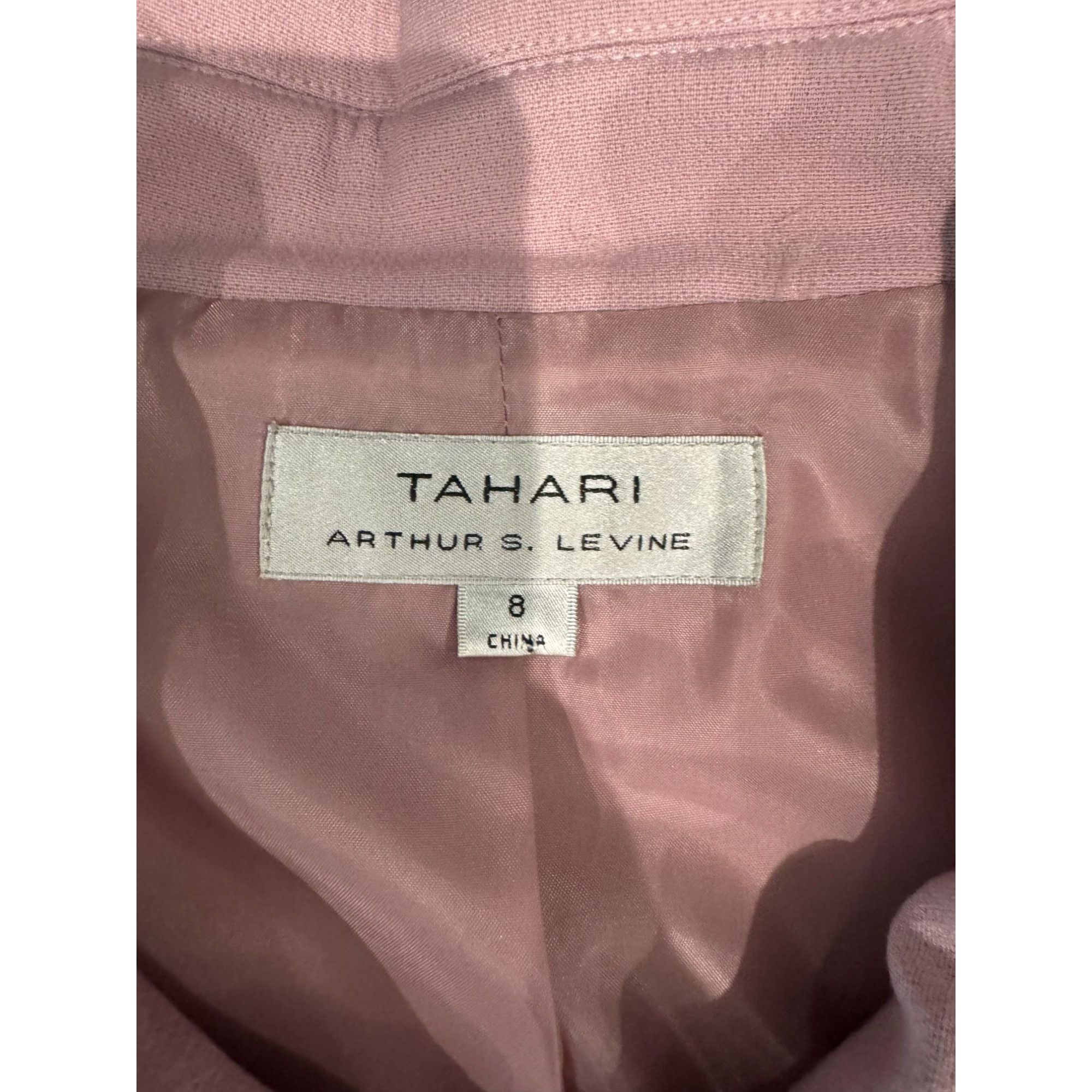 Elie Tahari Tahari by Arthur S. Levine Belted PeaCoat, size 8 Size M / US 6-8 / IT 42-44 - 4 Thumbnail