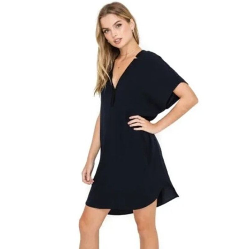 ASTR The Label ASTR The Label V Neck Shift Dress M Size M / US 6-8 / IT 42-44 - 2 Thumbnail