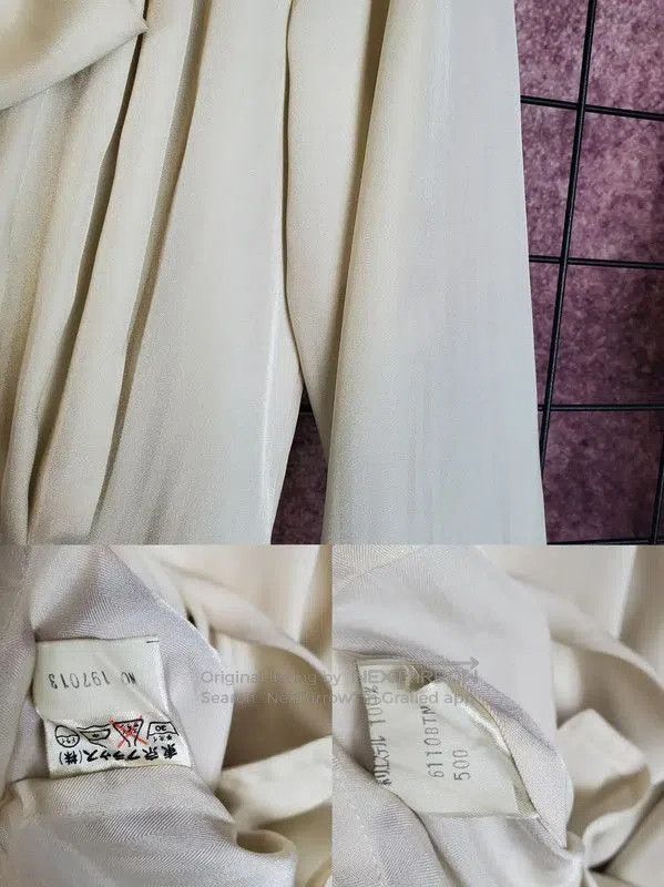 Balmain Balmain Spring Autumn Cream Short Sleeve Blouse . Size S / US 4 / IT 40 - 9 Thumbnail