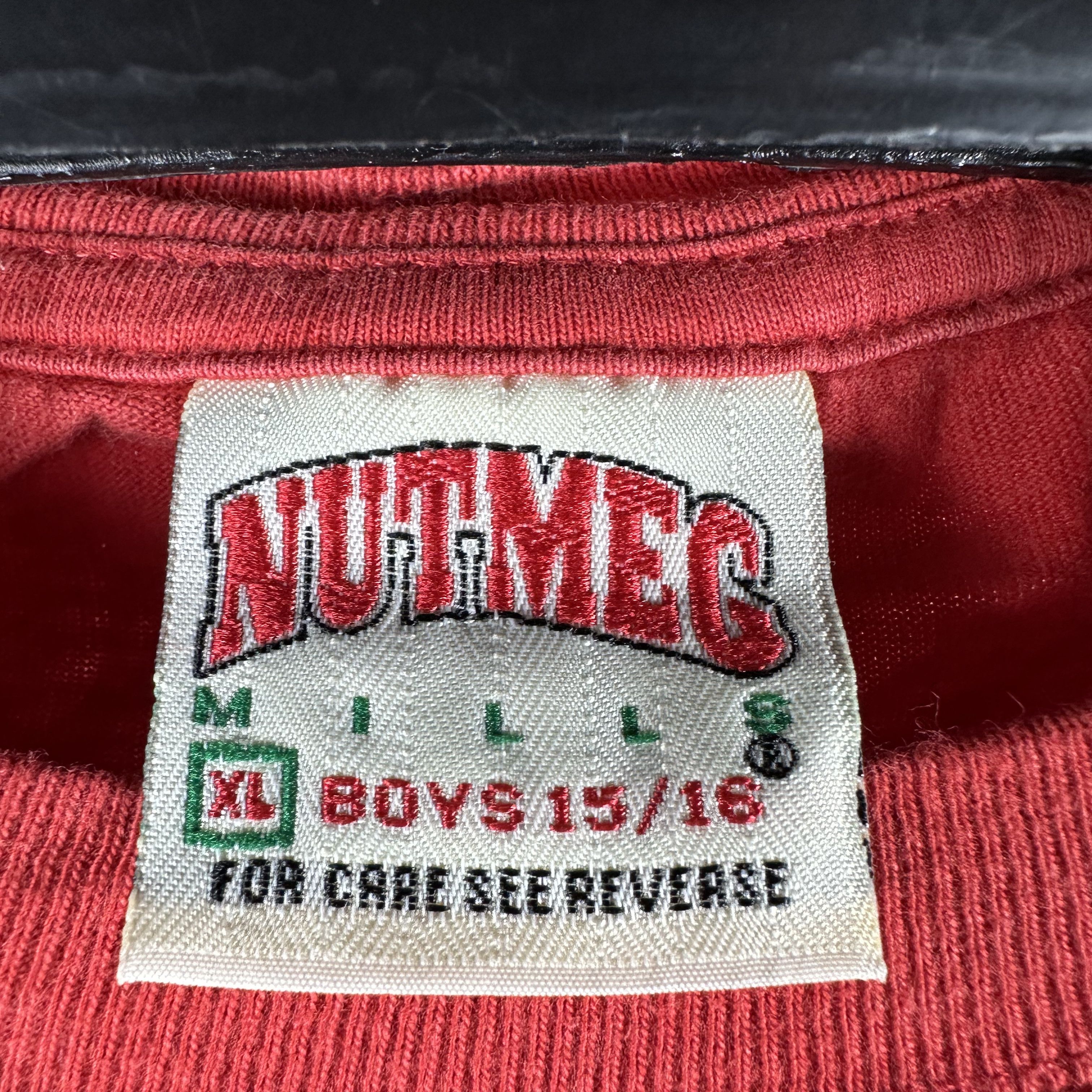 Vintage 90s 1. FC Koln German Soccer Bundesliga Nutmeg T-Shirt Size US L / EU 52-54 / 3 - 3 Thumbnail